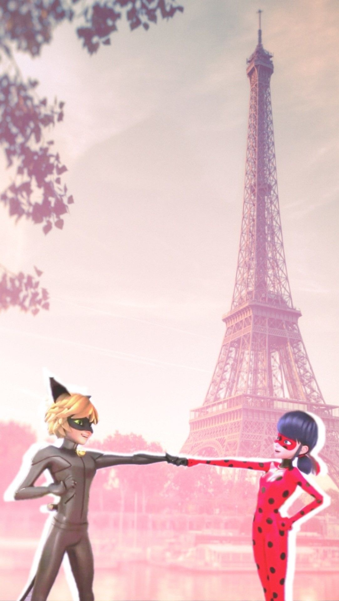 Ladybug cute wallpaper, Miraculous Ladybug, Charming character, Adorable poses, 1090x1920 HD Phone