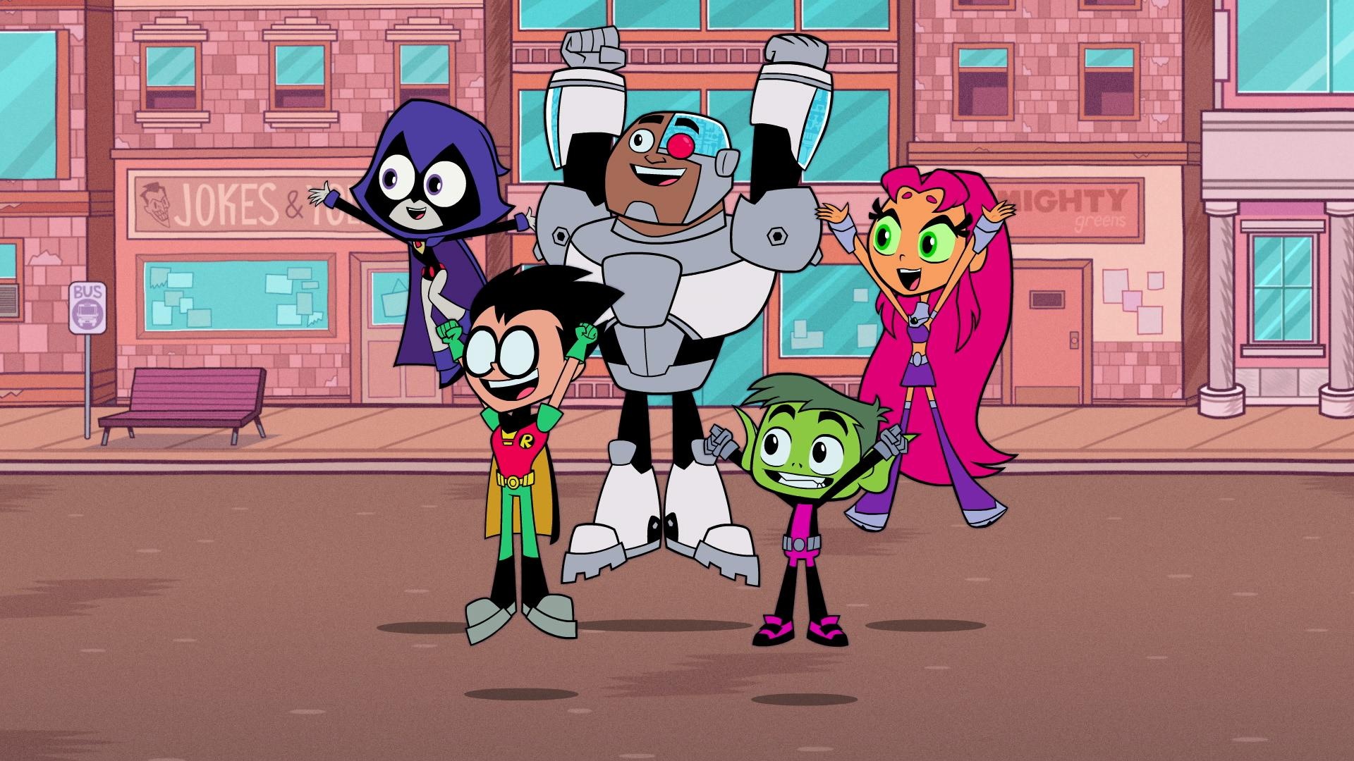 Teen Titans Go!, DC Super Hero Girls, Multiverse Mayhem, Superheroes unite, 1920x1080 Full HD Desktop