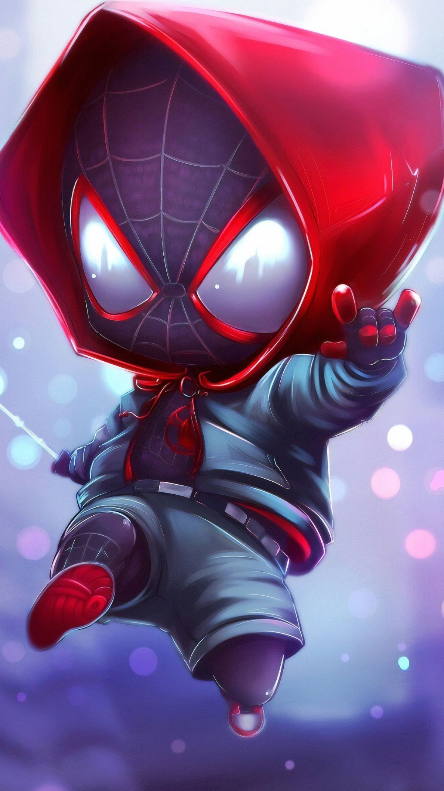 Chibi superhero wallpapers, Cute and funny superheroes, 1440x2560 HD Phone