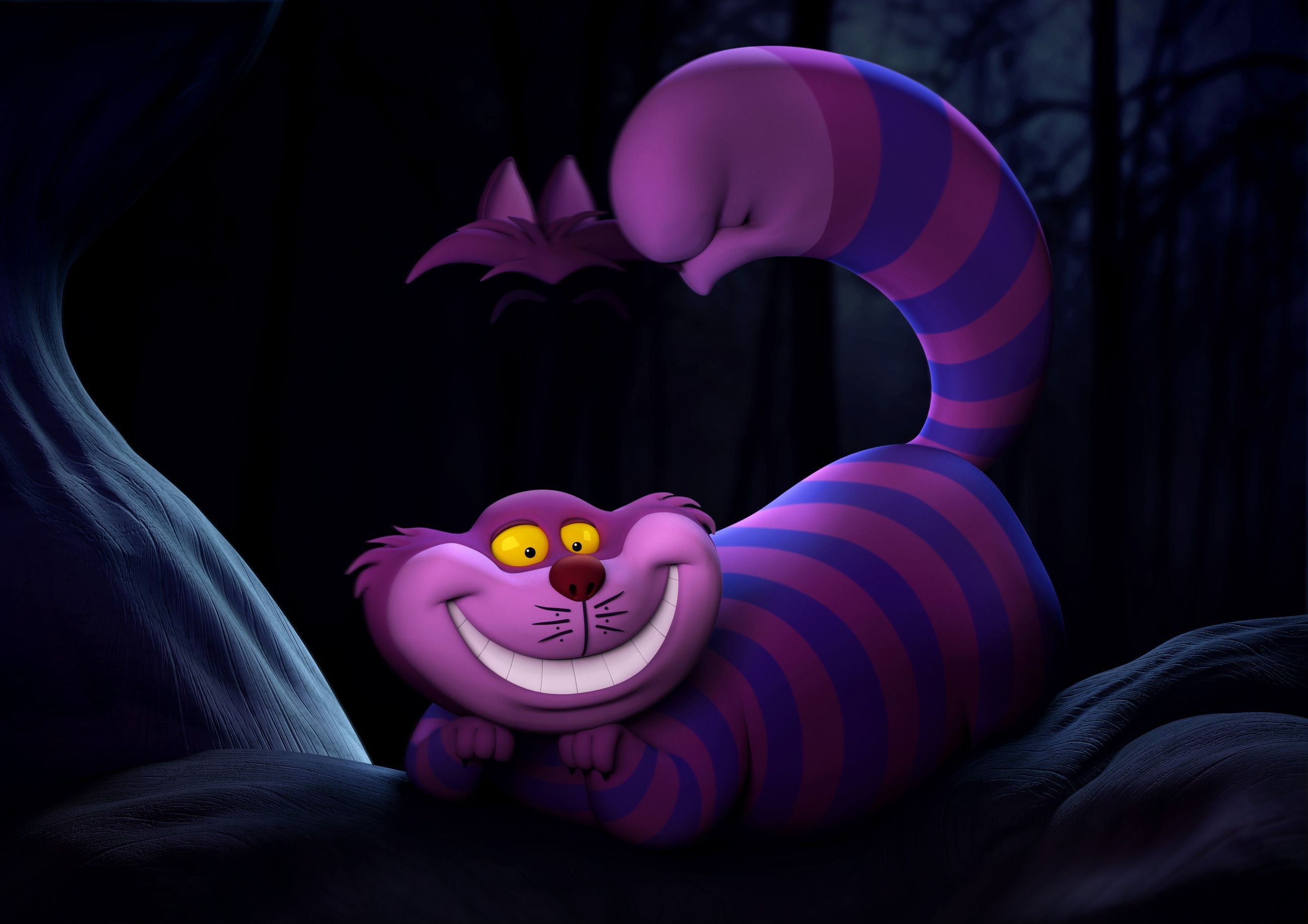 Disney, Cheshire Cat Wallpaper, 2600x1840 HD Desktop