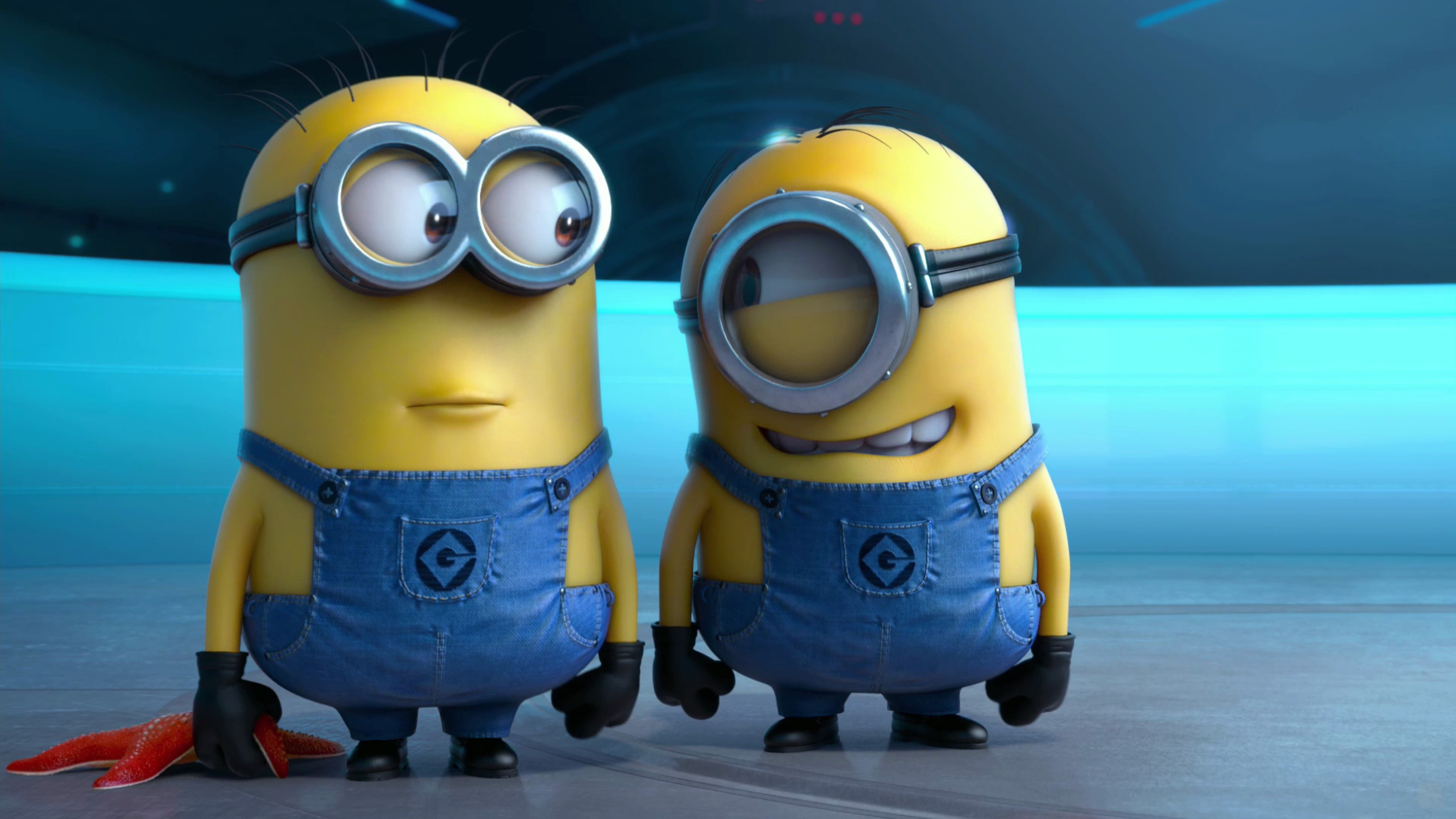 Minions, Cute Backgrounds Wallpaper, 3840x2160 4K Desktop