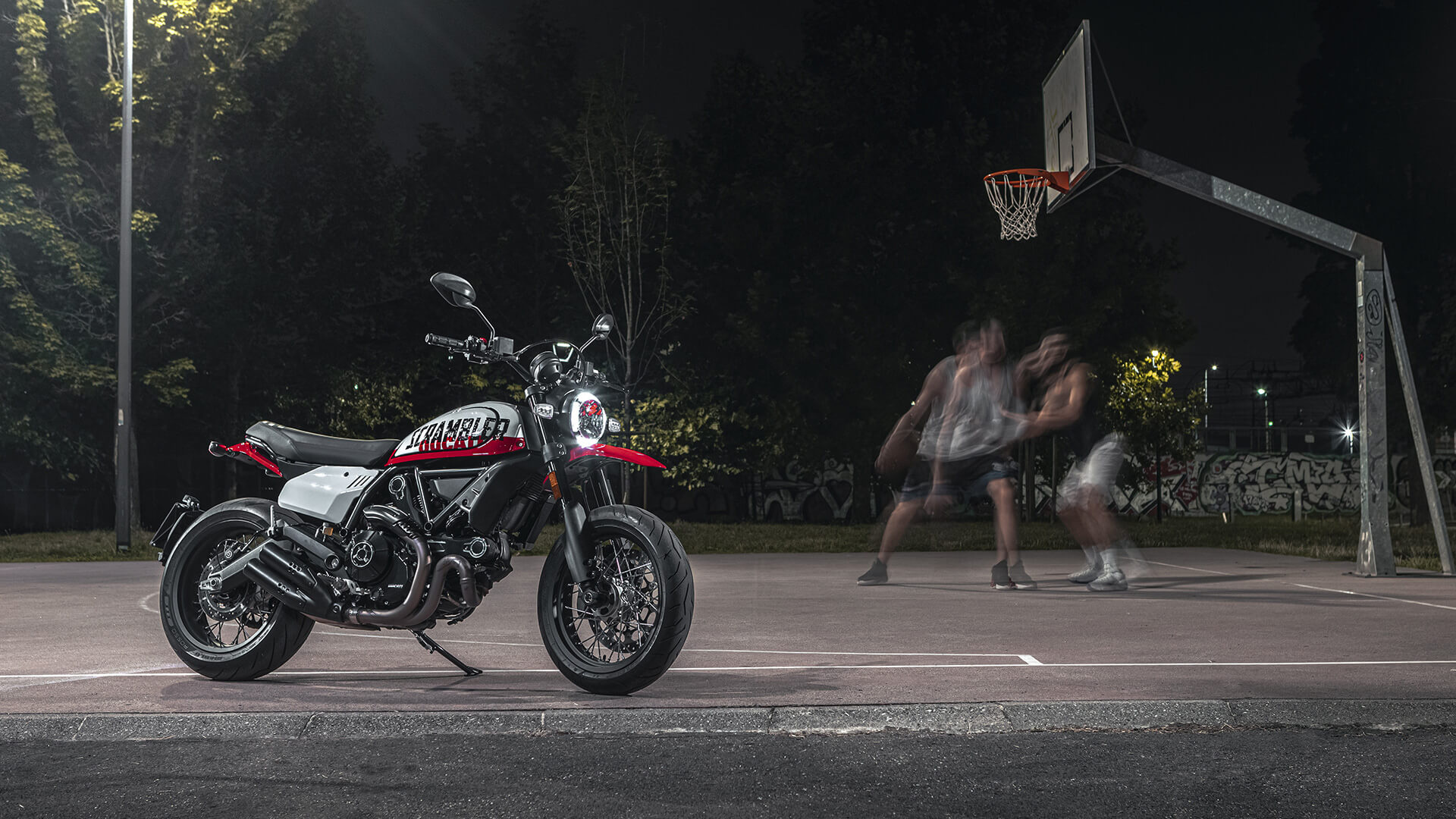 Ducati Scrambler Urban Motard, Urban chic, Stylish motorcycles, Leisurely rides, 1920x1080 Full HD Desktop