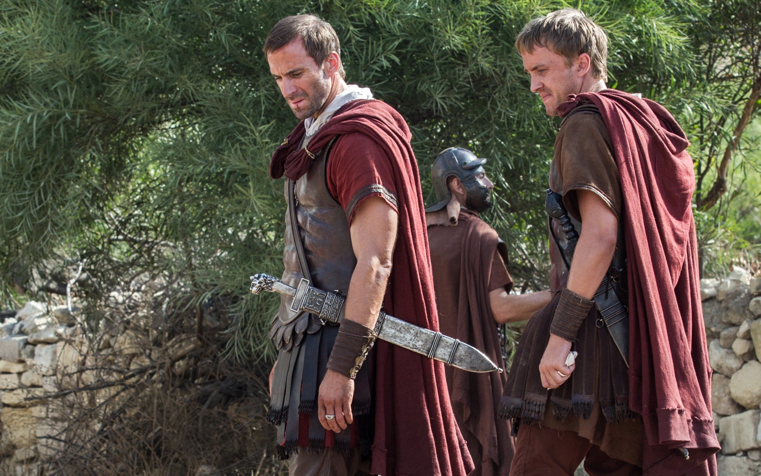 Joseph Fiennes, Risen movie, Actors, Tom Felton, High-quality pictures, 2560x1600 HD Desktop