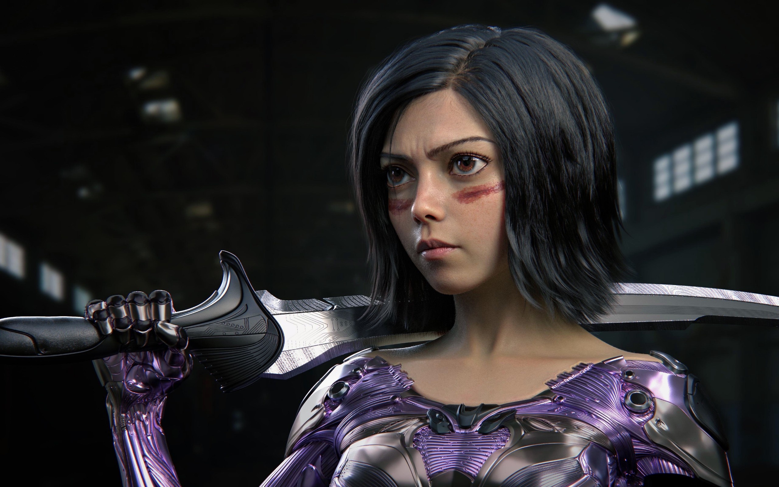 Alita, Battle Angel, Wallpaper resolution, 2560x1600 HD Desktop