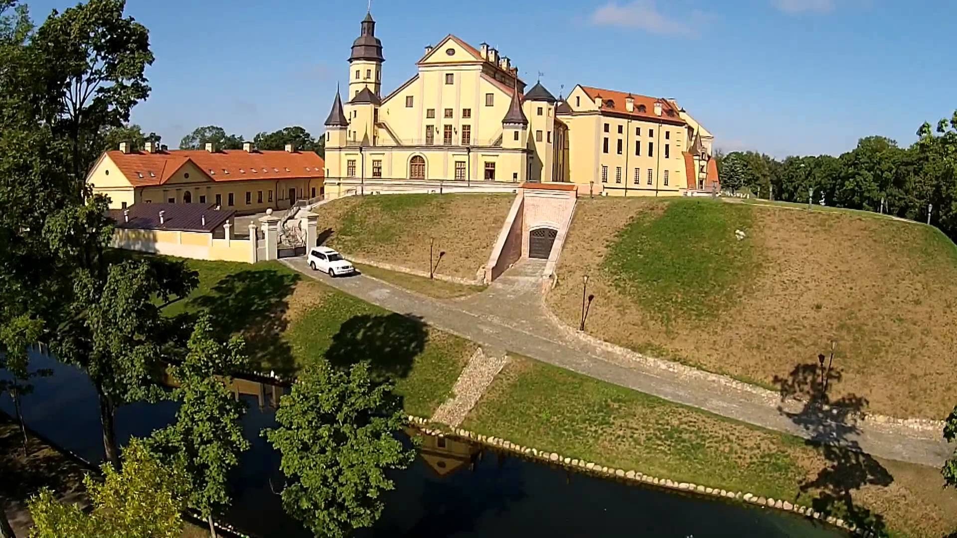 Nesvizh Castle, Man-made marvel, Historical landmark, Architectural treasure, 1920x1080 Full HD Desktop