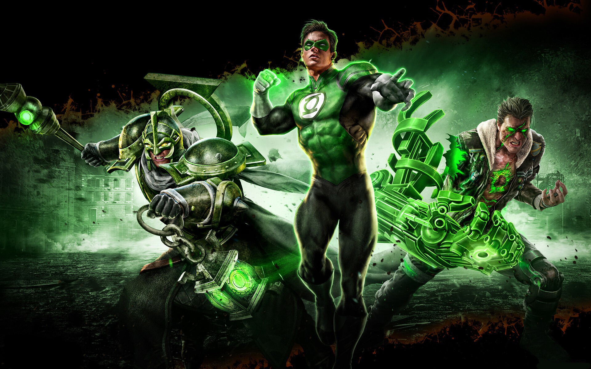 Green Lanterns, DC Heroes Wallpaper, 1920x1200 HD Desktop