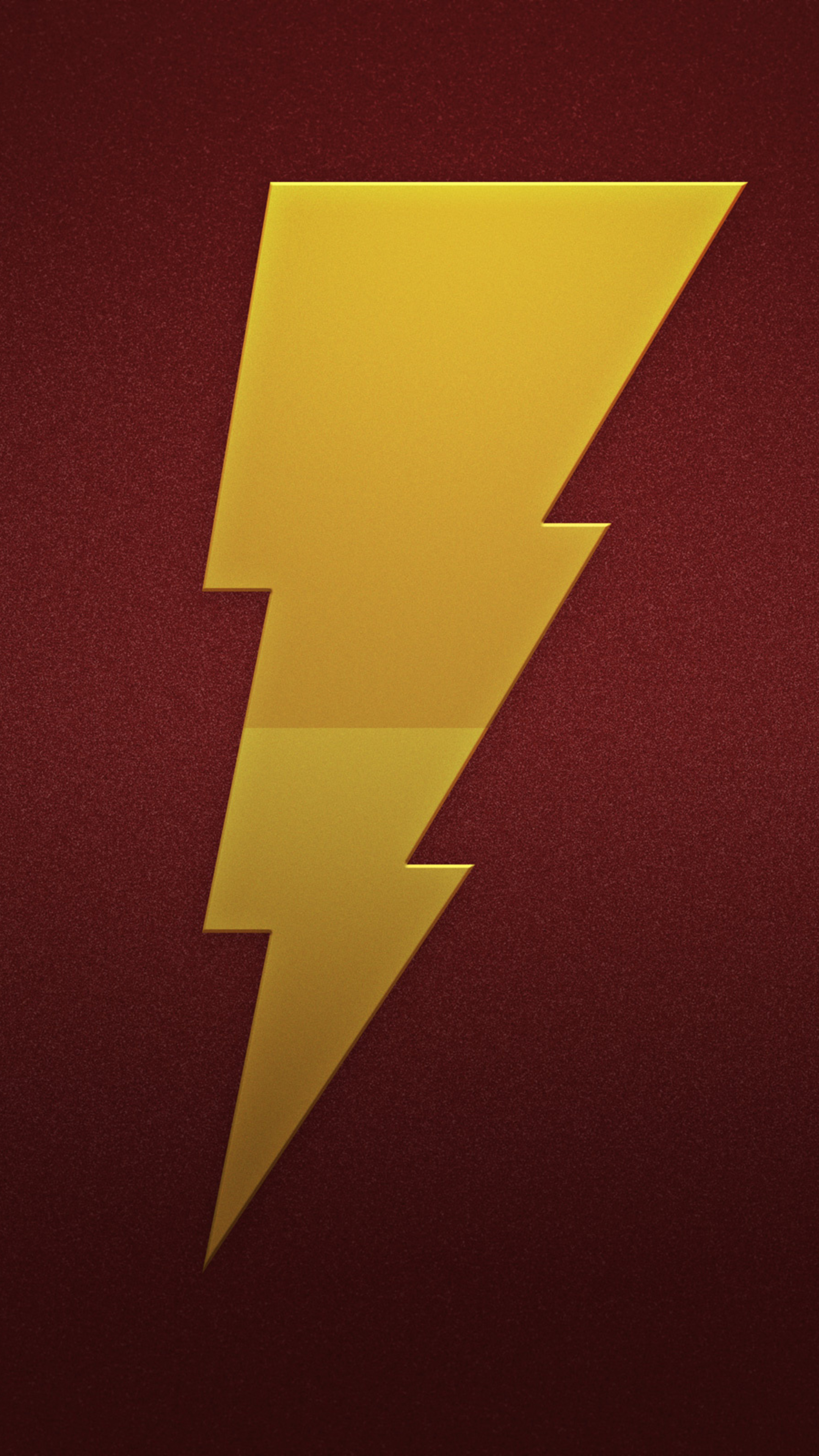 Shazam logo, Sony Xperia X, HD wallpapers, Images, 2160x3840 4K Phone