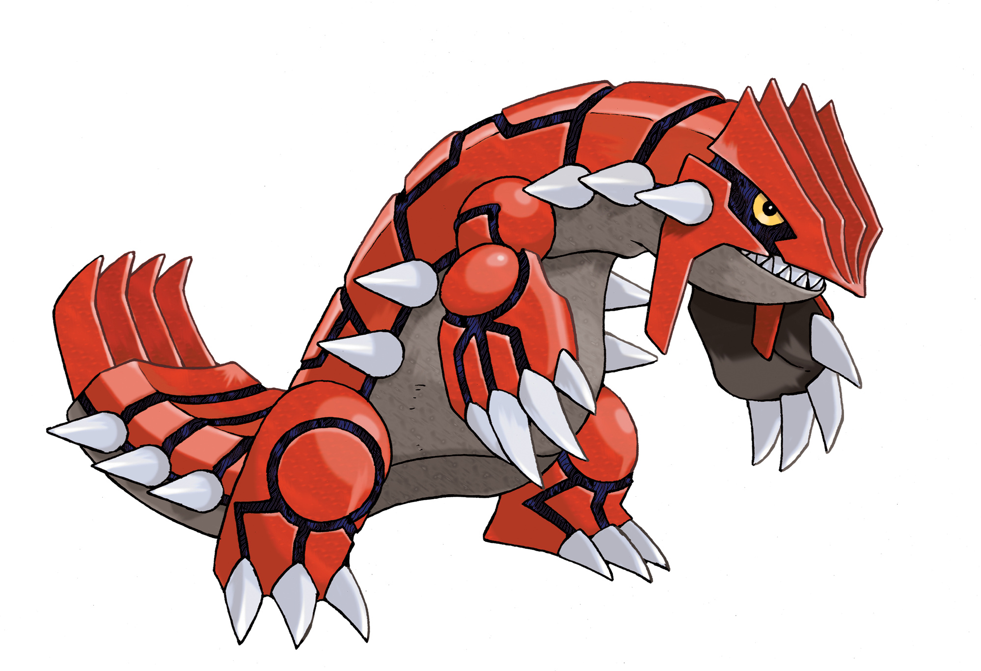 Groudon, Pokmon legend, Mighty power, Striking wallpapers, 2000x1370 HD Desktop