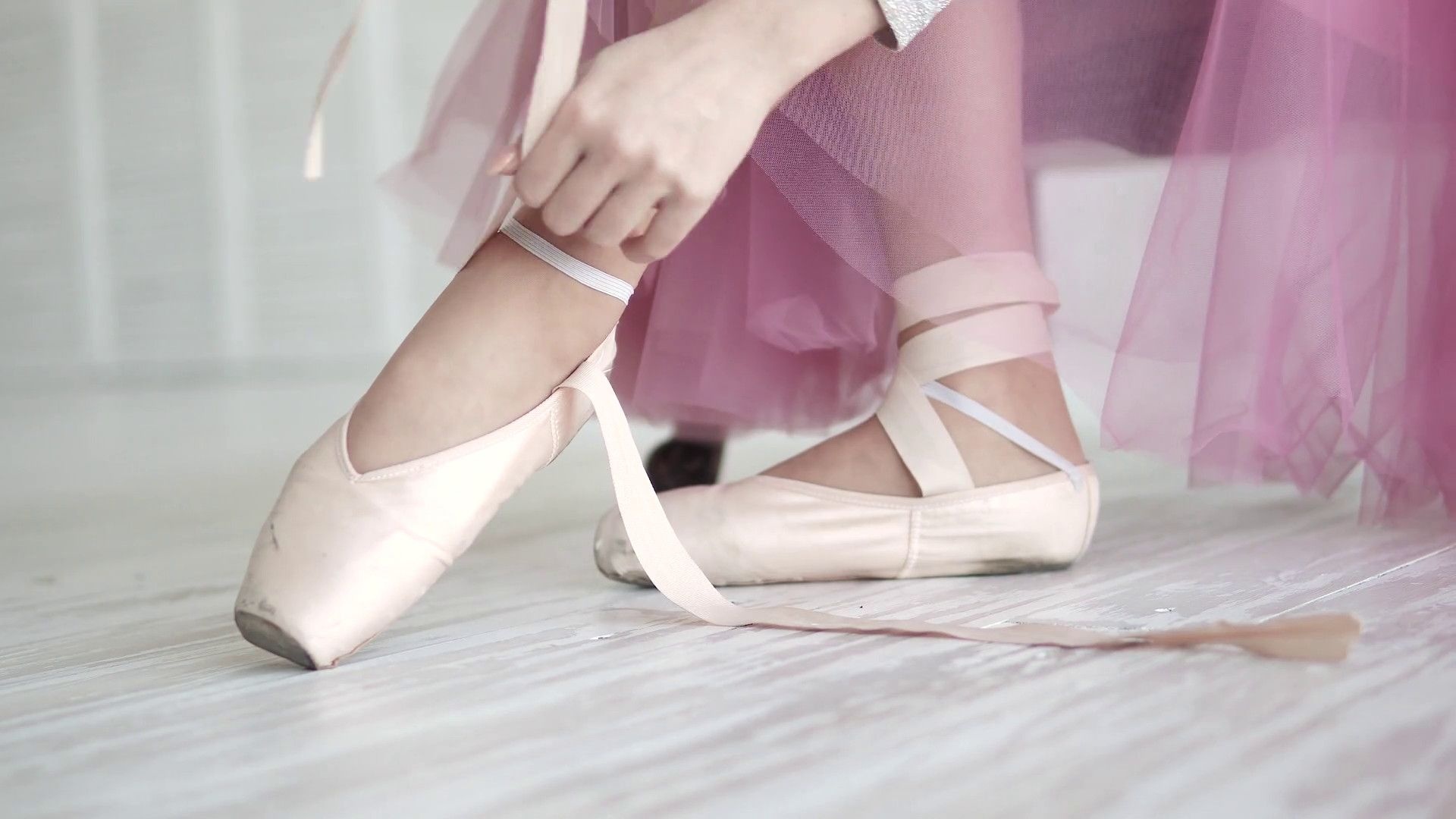 Ballet shoes in focus, Beautifully textured, Top-quality wallpapers, Elegant and timeless, 1920x1080 Full HD Desktop