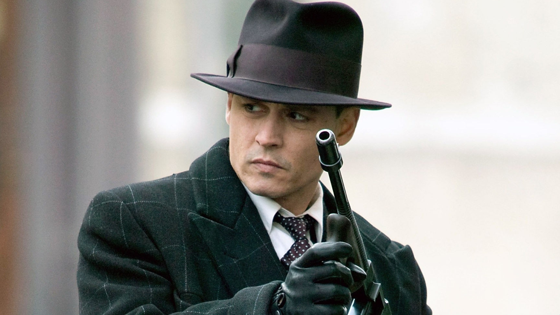 Public Enemies, Crime drama, Johnny Depp, Captivating performance, 1920x1080 Full HD Desktop