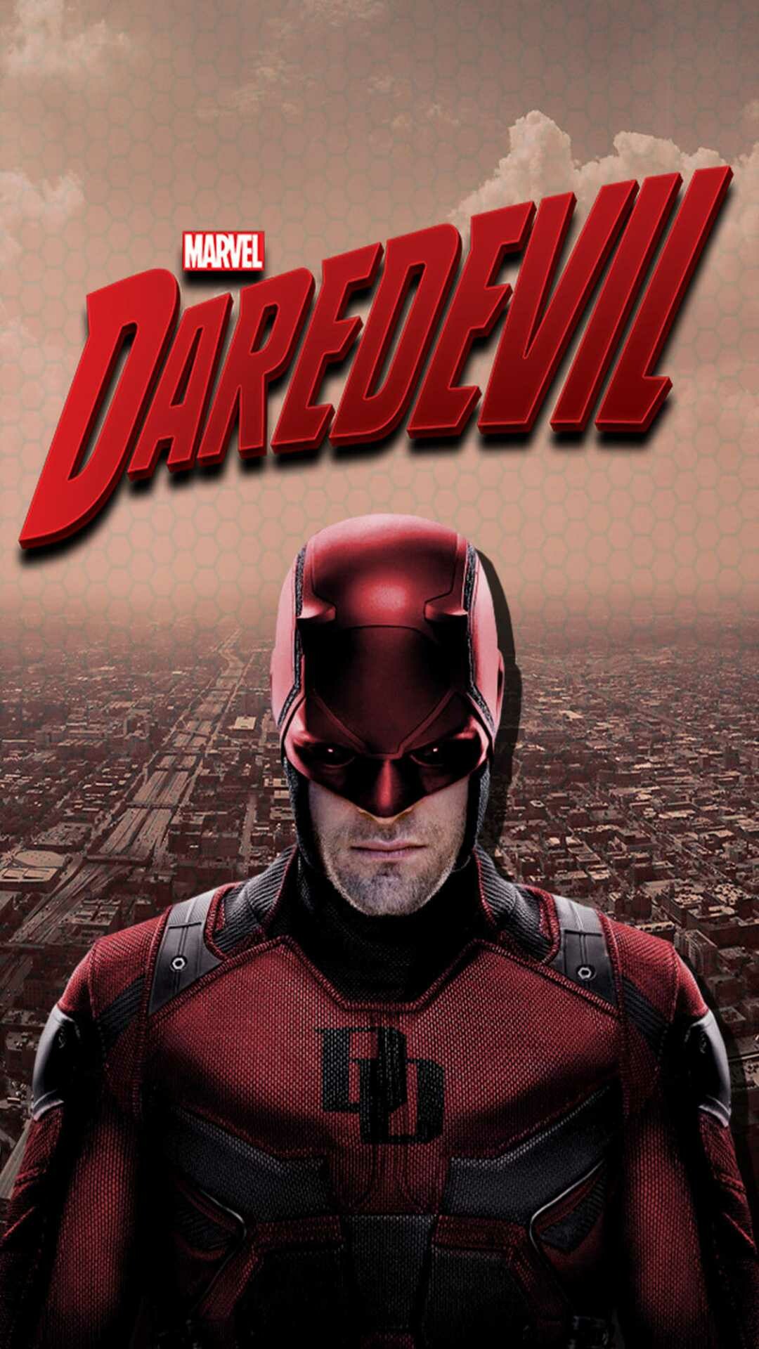 Daredevil, Dynamic vigilante, Fictional superhero, Comic book character, 1080x1920 Full HD Phone