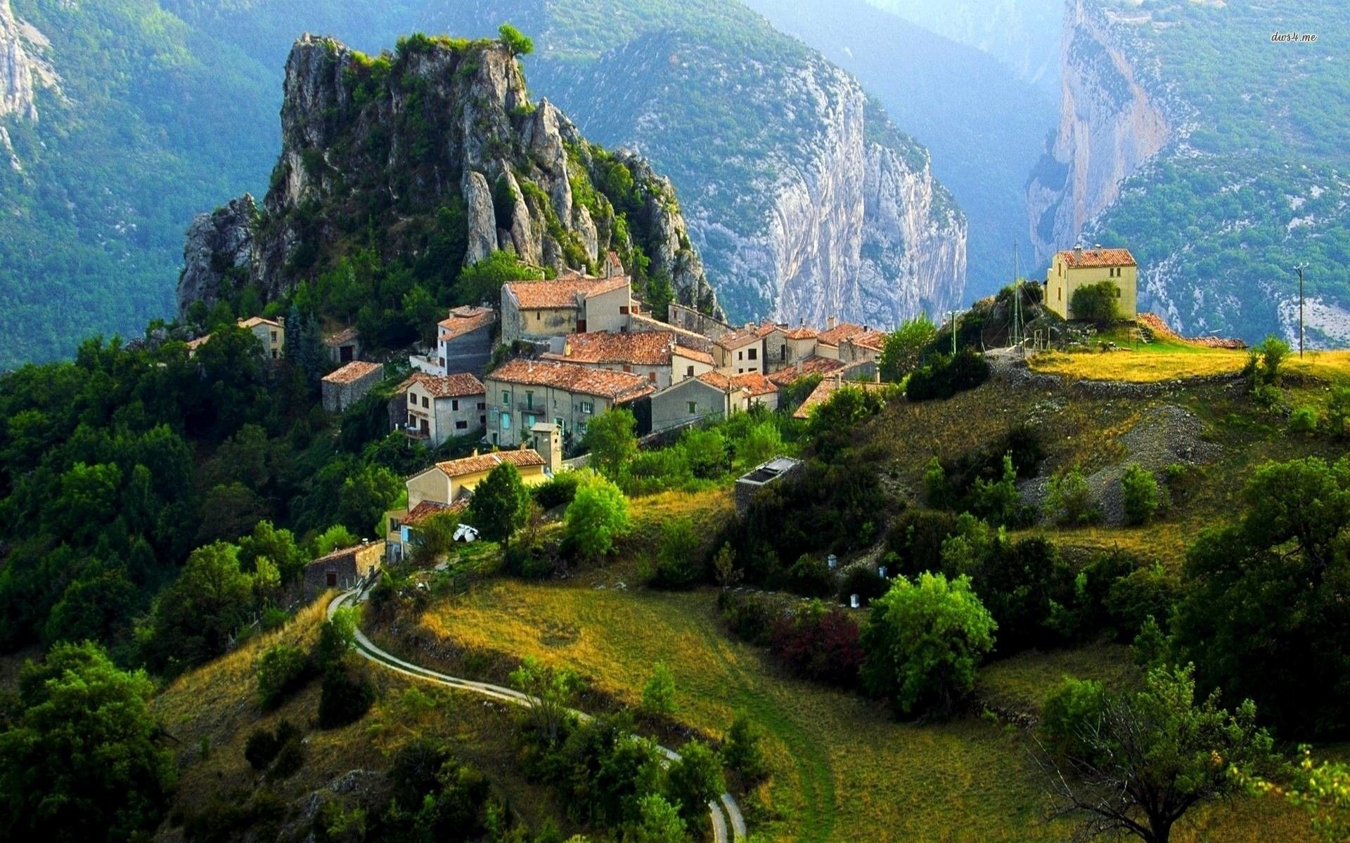 Verdon Regional Park, Alpine paradise, Hiking trails, Spectacular landscapes, 1920x1200 HD Desktop