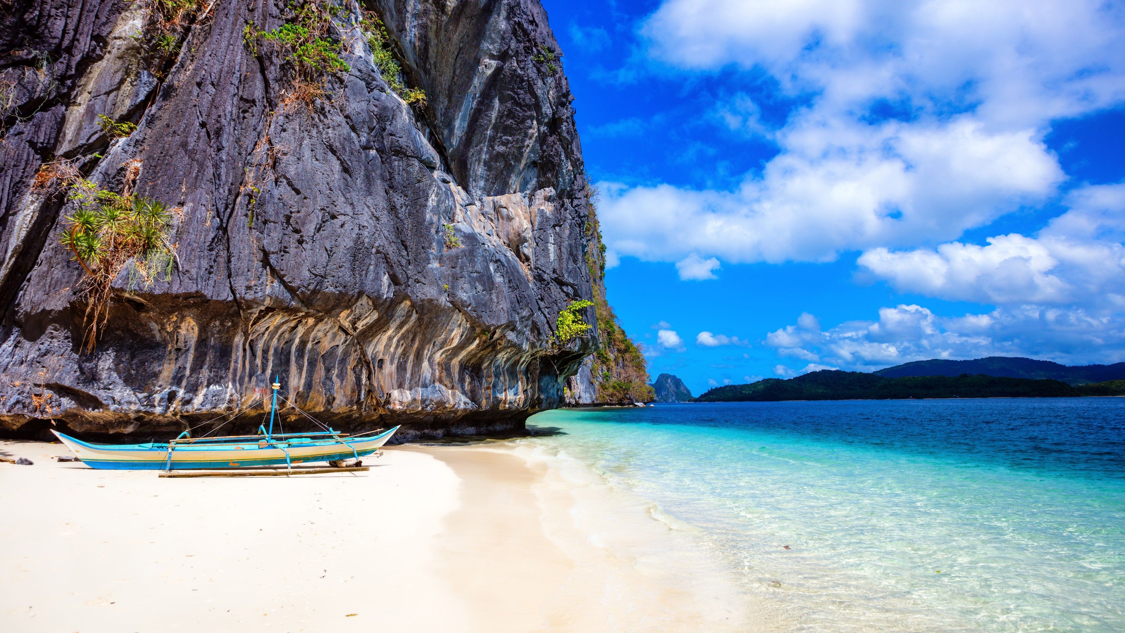 Philippine Sea, Palawan Wallpaper, 3840x2160 4K Desktop