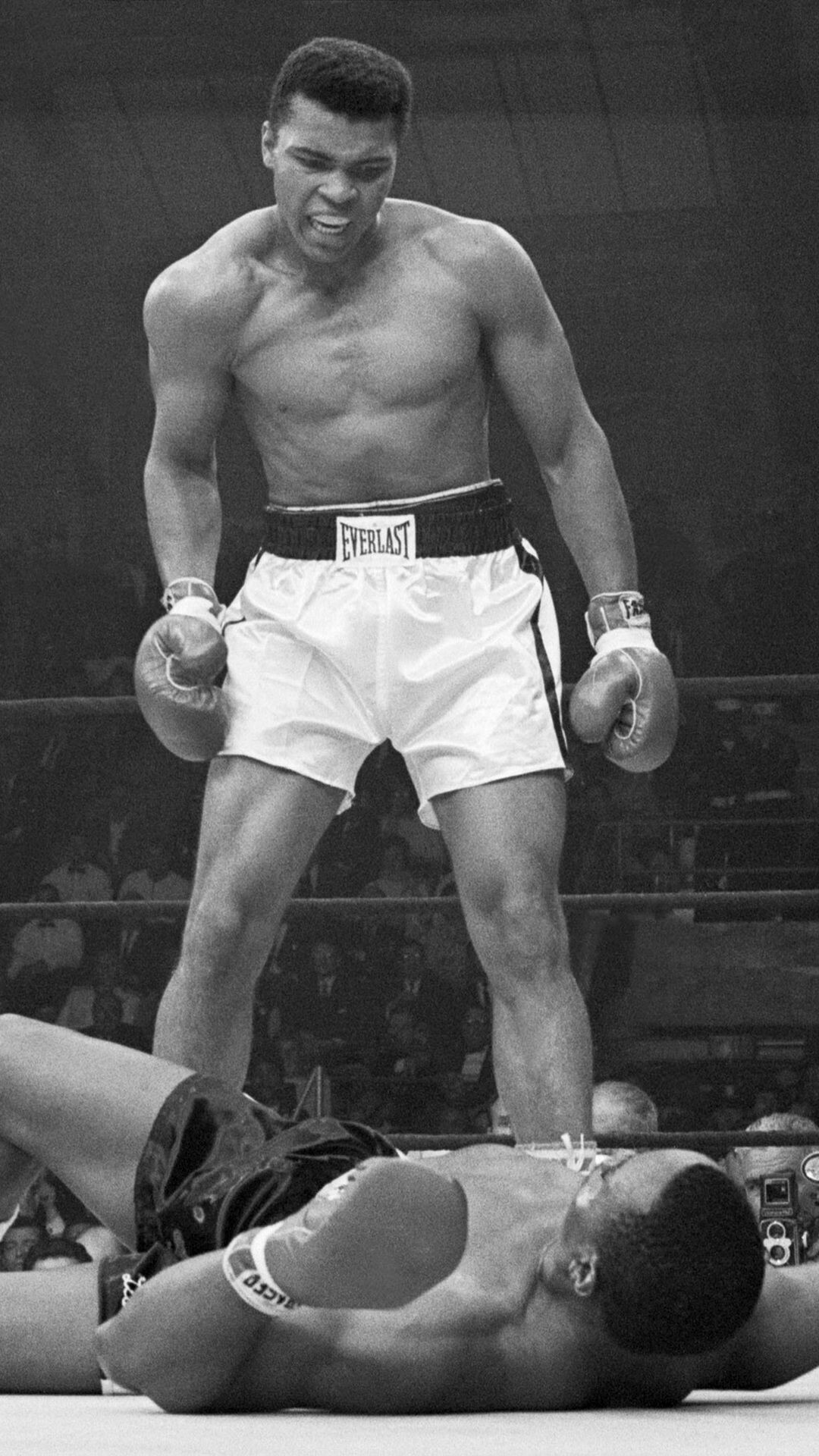 Sonny Liston, Muhammad Ali Wallpaper, 1080x1920 Full HD Phone