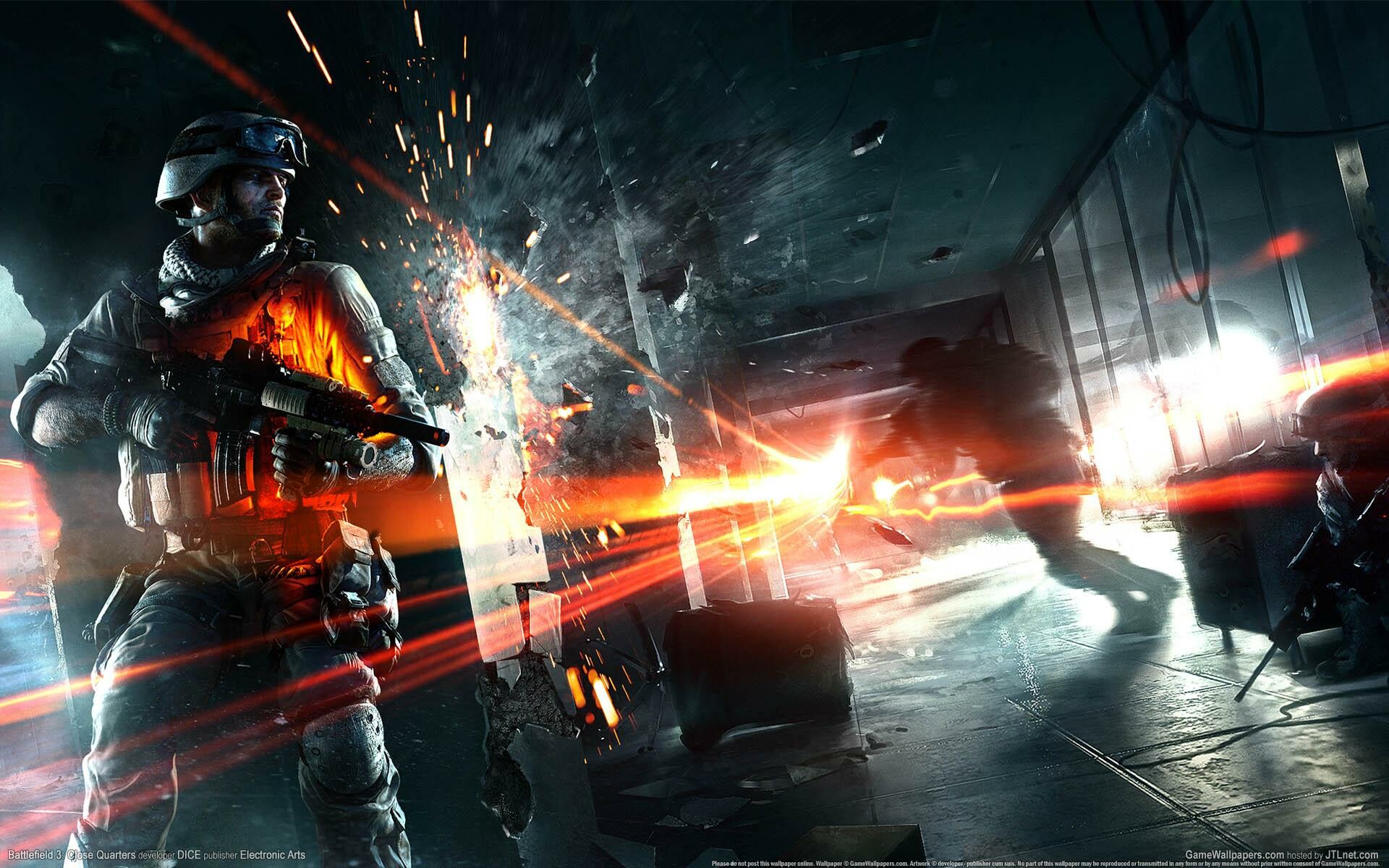 Battlefield 3, Battlefield themed, Warzone settings, Intense warfare, 1920x1200 HD Desktop