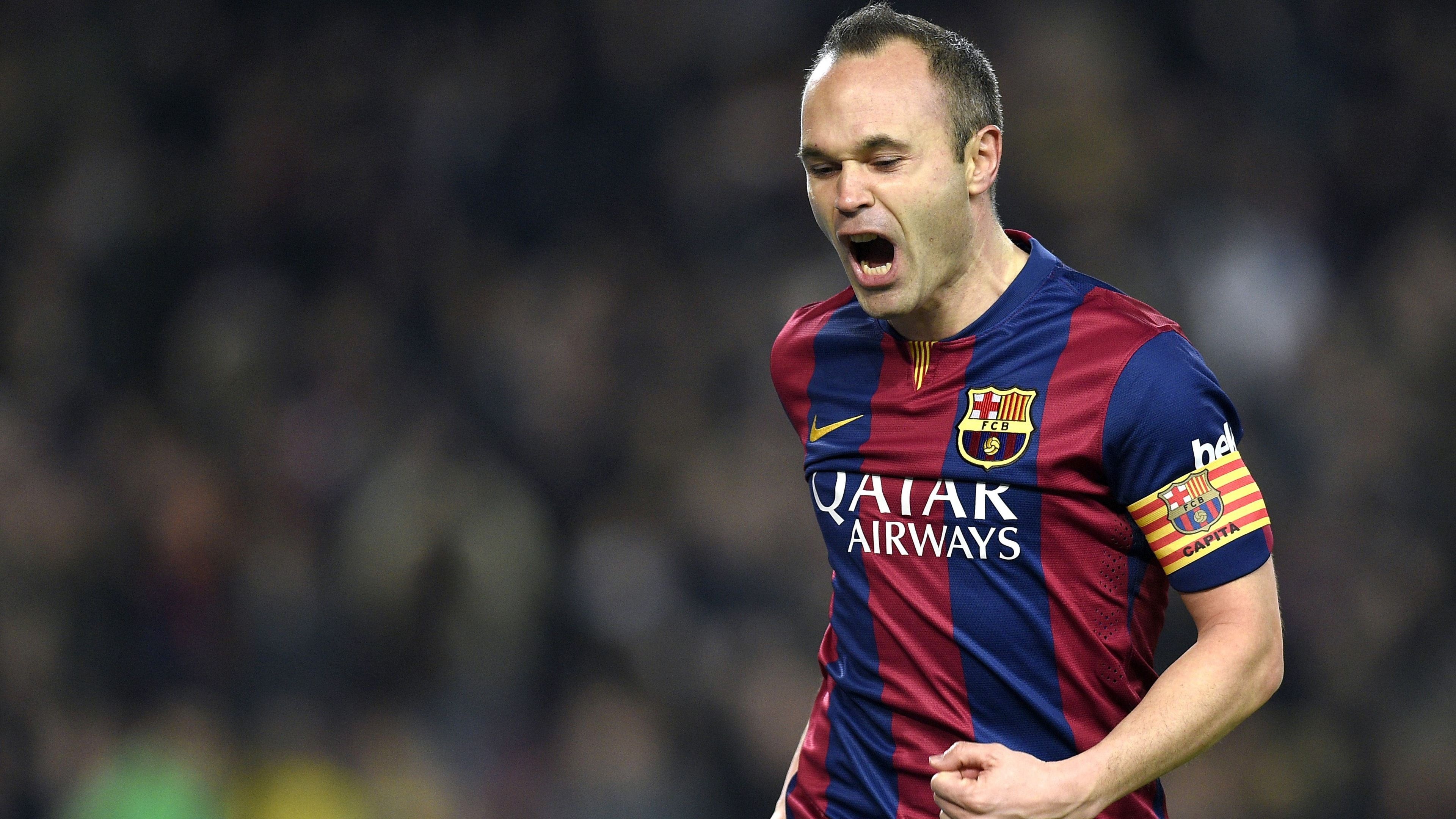 Andres Iniesta, Soccer genius, Wallpaper collection, Iniesta mania, 3840x2160 4K Desktop