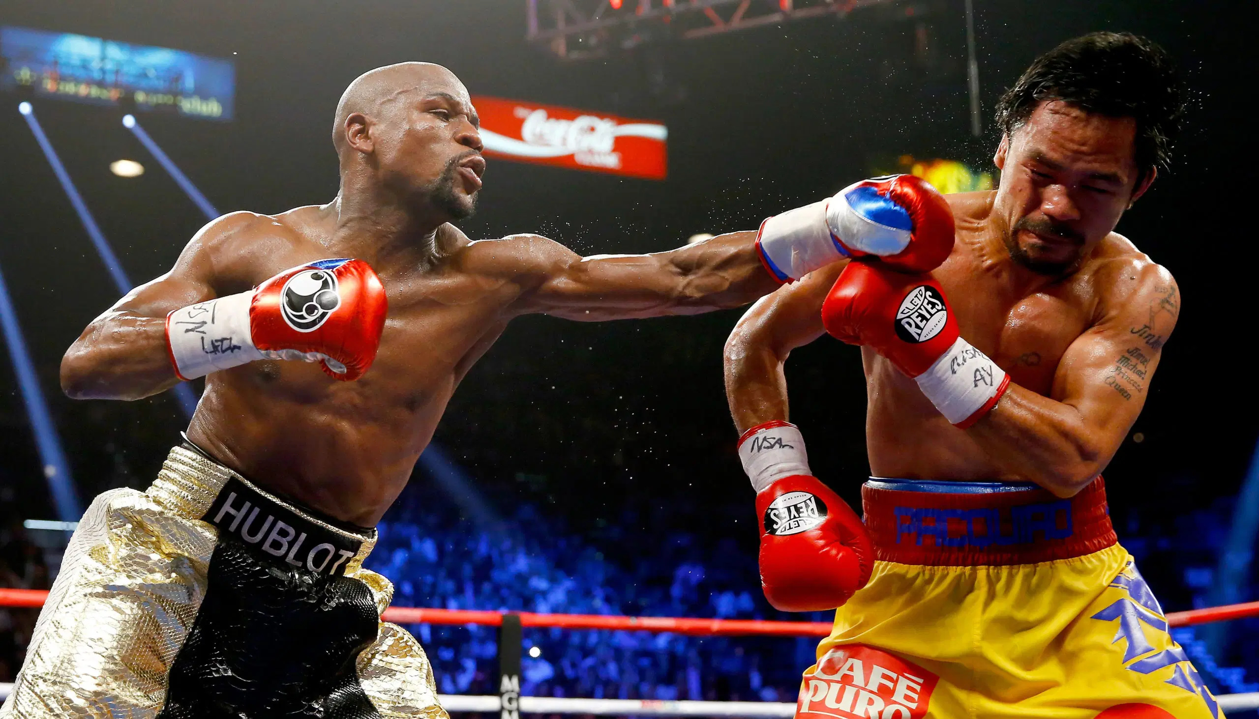 Floyd Mayweather Jr. vs Manny Pacquiao, Combat Sports Wallpaper, 2560x1470 HD Desktop