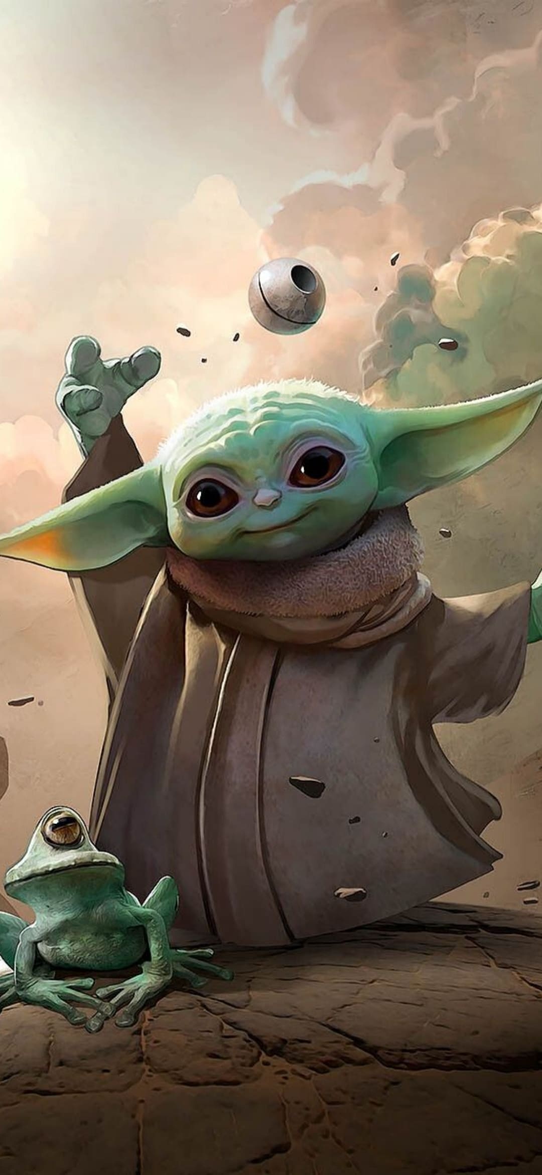 Baby Yoda, Wallpapers, 1080x2340 HD Phone