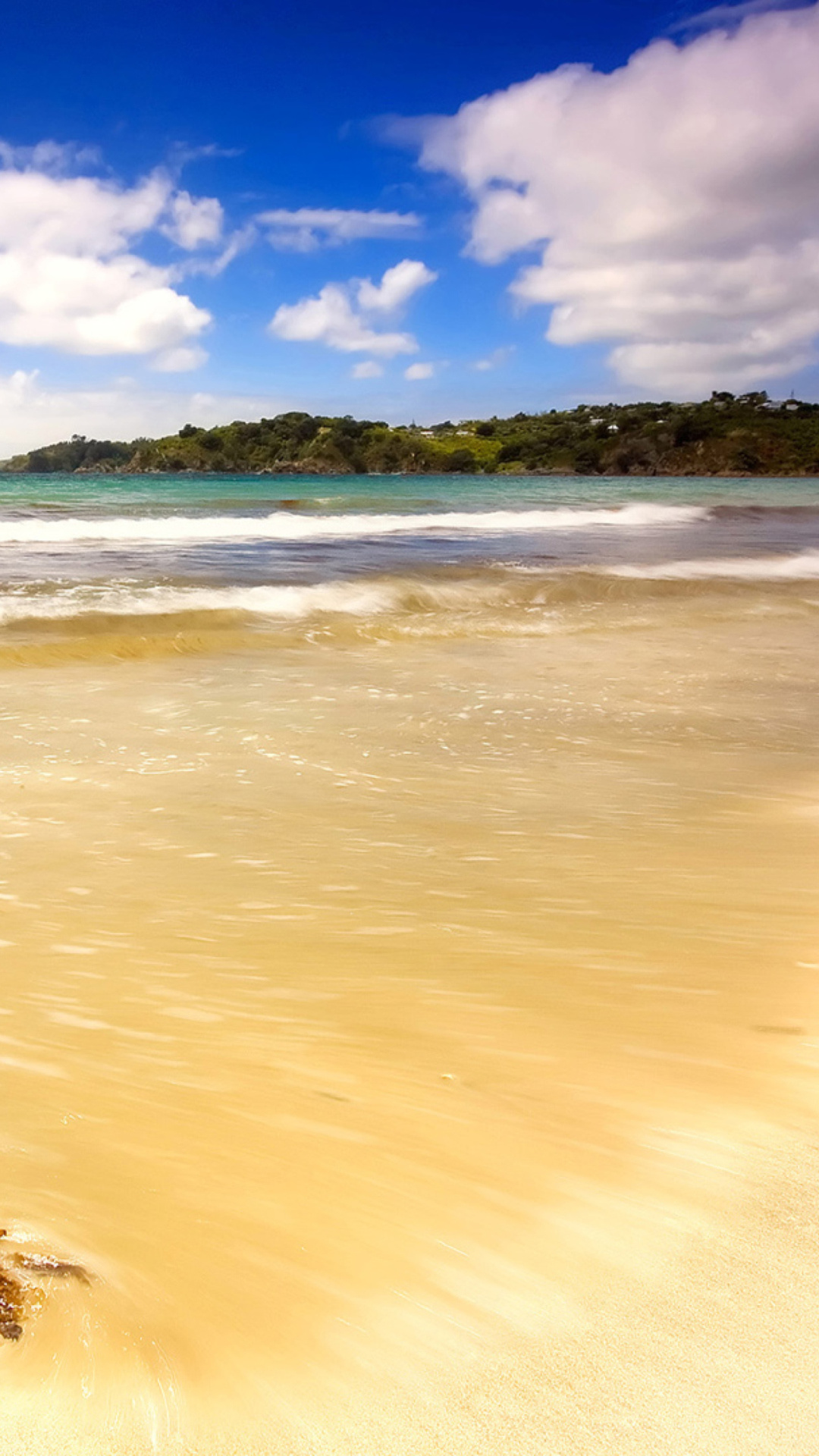 Mauritius beach, Sandy shores, Crystal-clear waters, Relaxing vibes, 1080x1920 Full HD Phone