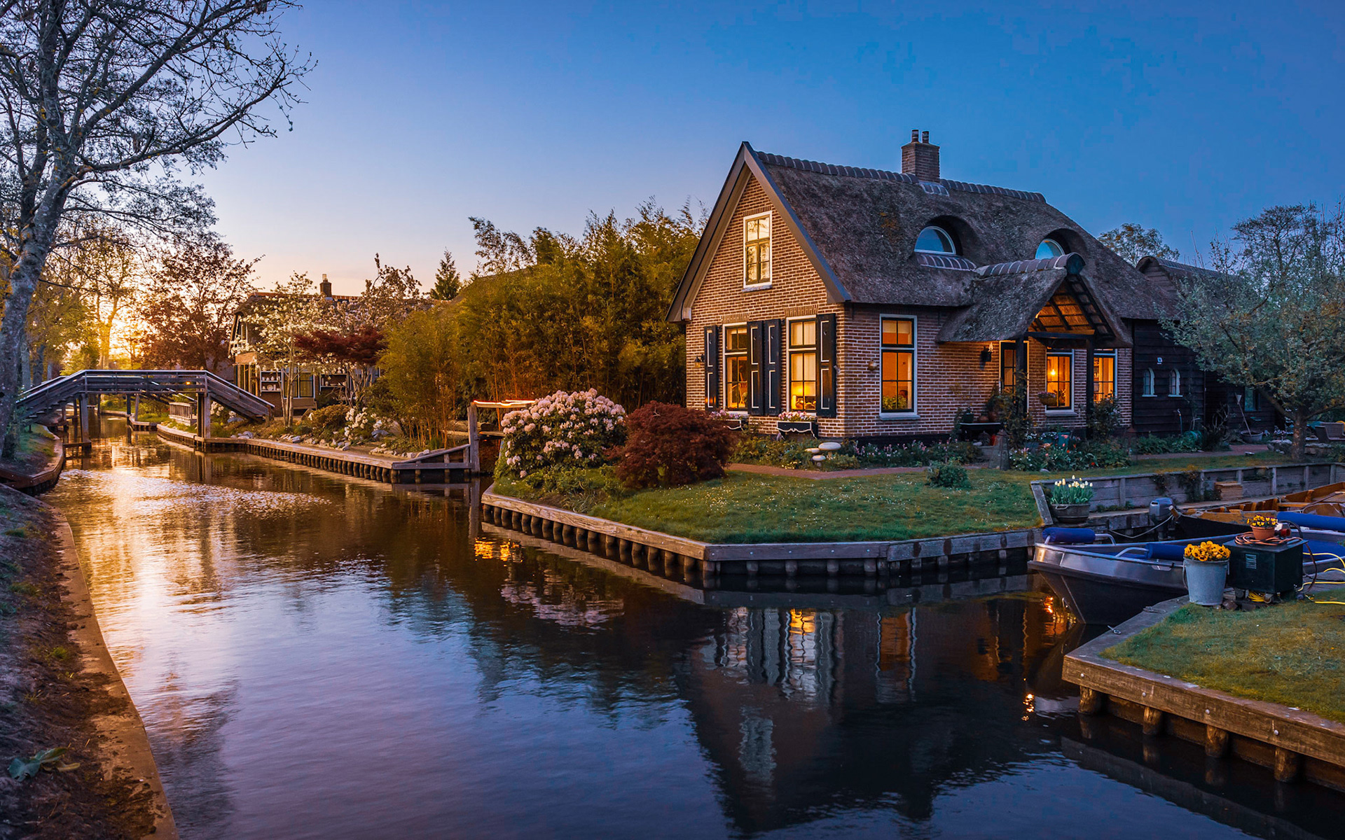 Giethoorn wallpapers, Zoey Peltier, Netherlands, Travel, 1920x1200 HD Desktop