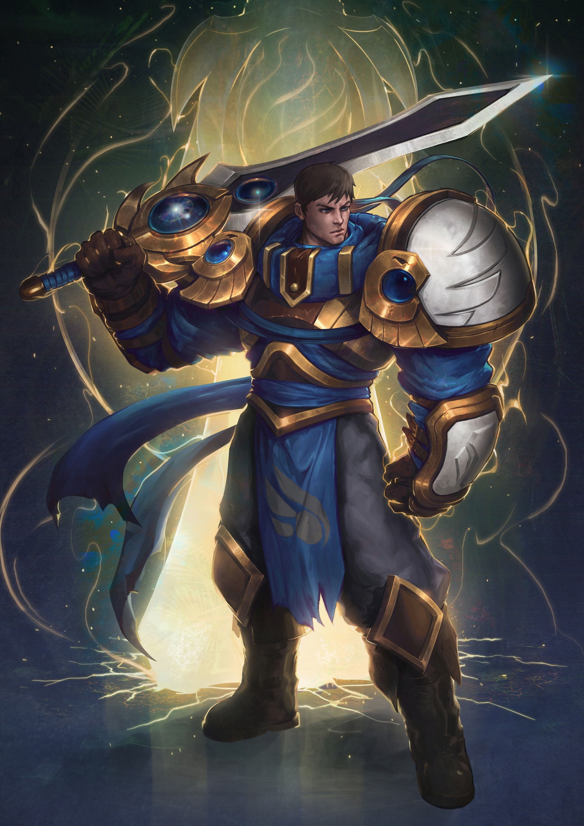 Garen wallpapers, Fan arts, League of Legends, Stats, 1920x2720 HD Phone