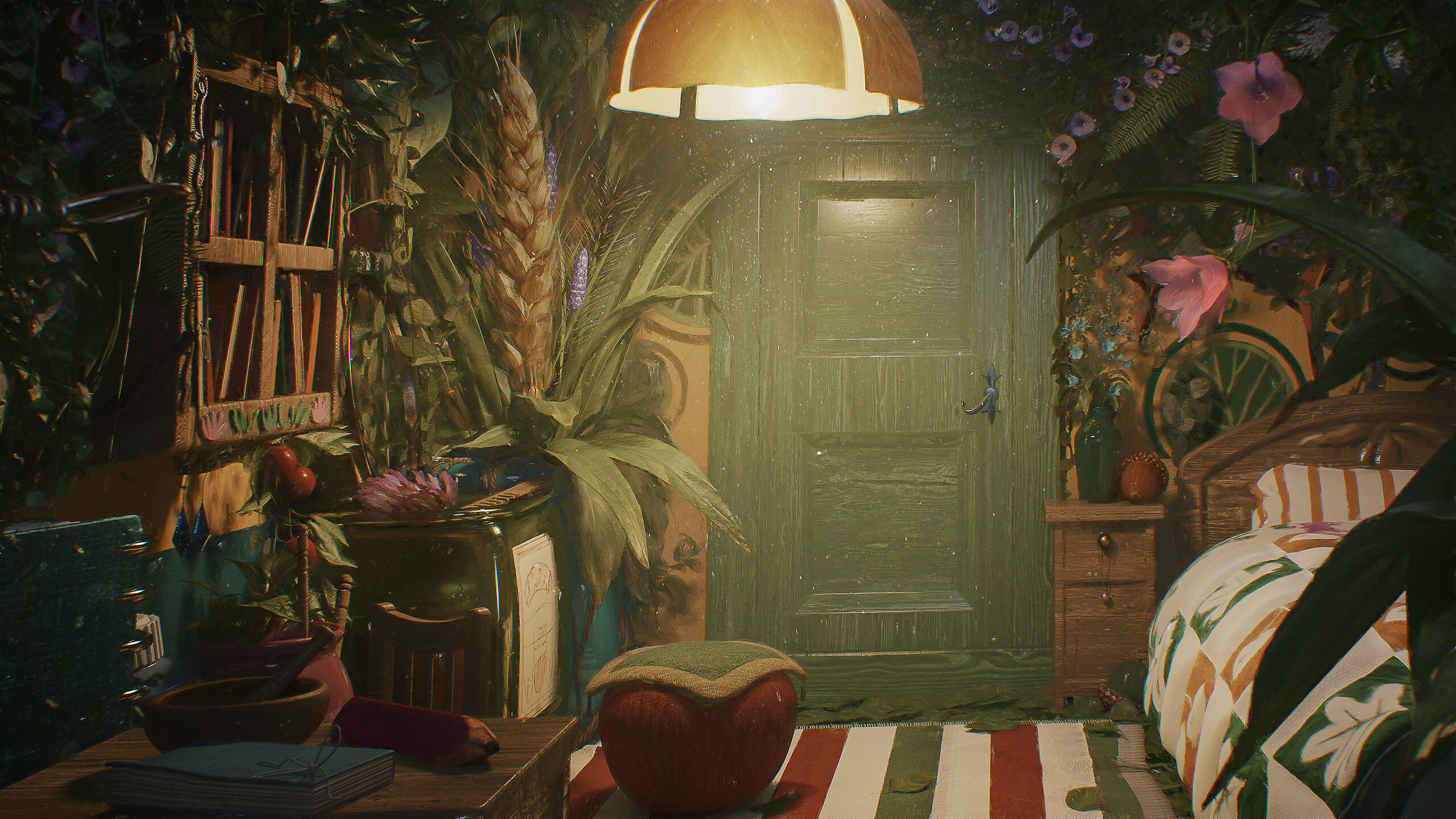 The Secret World of Arrietty, 3D art recreation, Charming and enchanting, Anime masterpiece, 2560x1440 HD Desktop