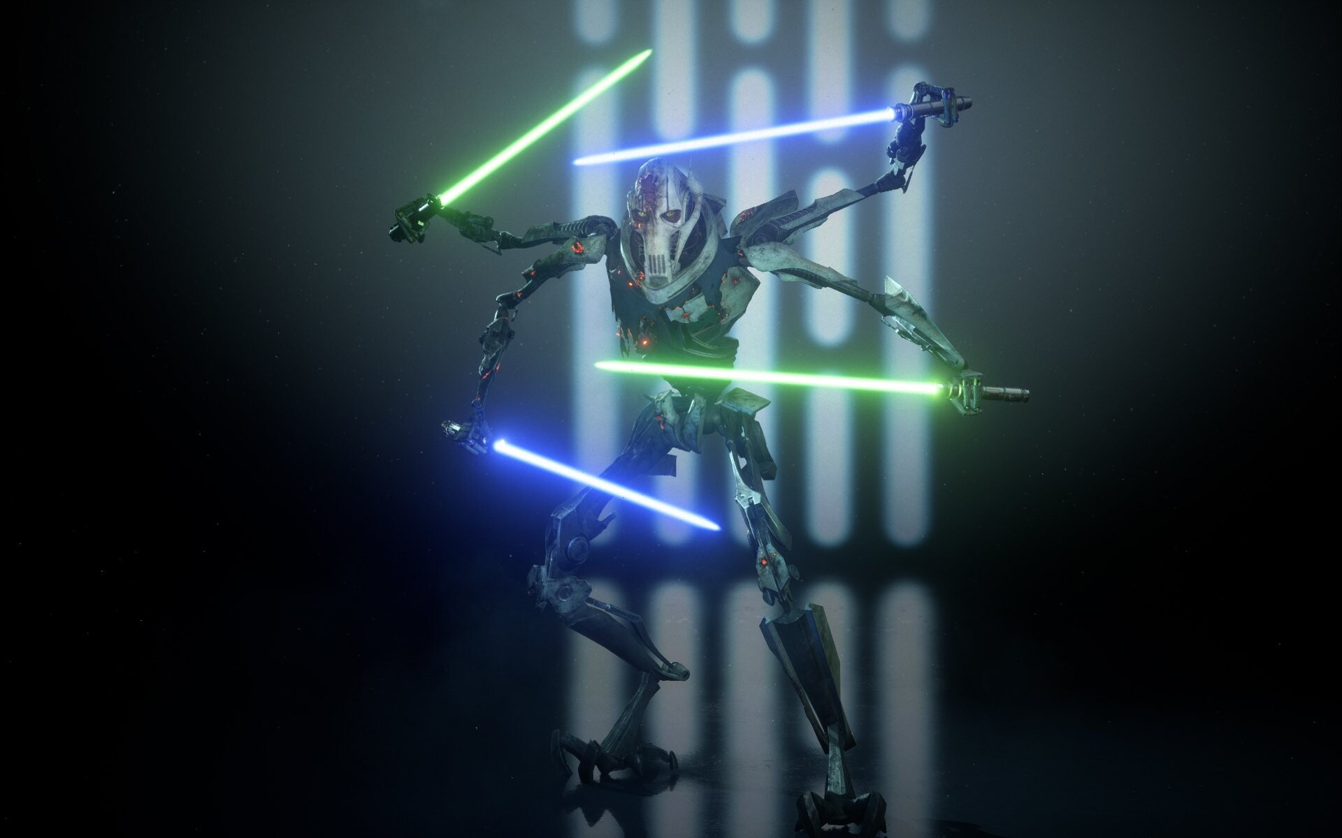 General Grievous, Burnt appearance, Scorching power, Vengeful force, 1920x1200 HD Desktop