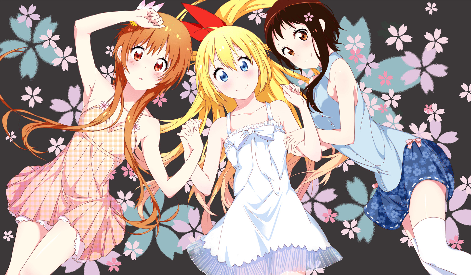 Nisekoi: False Love, Chitoge Kirisaki, Raku Ichijo, Wallpapers, 1920x1120 HD Desktop