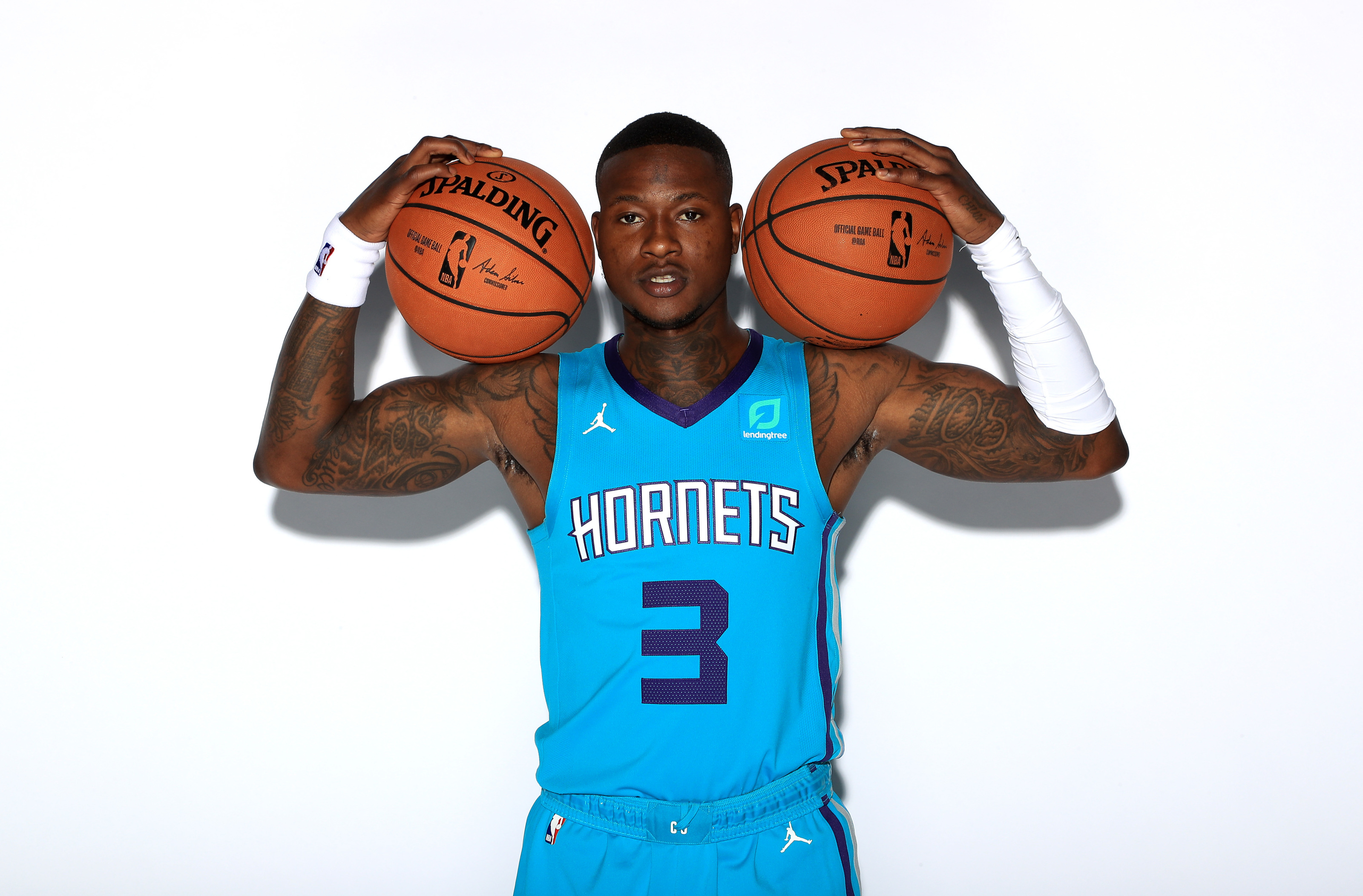 Terry Rozier, Midseason evaluation, Terry Rozier experience review, Hornets' progress, 3200x2110 HD Desktop