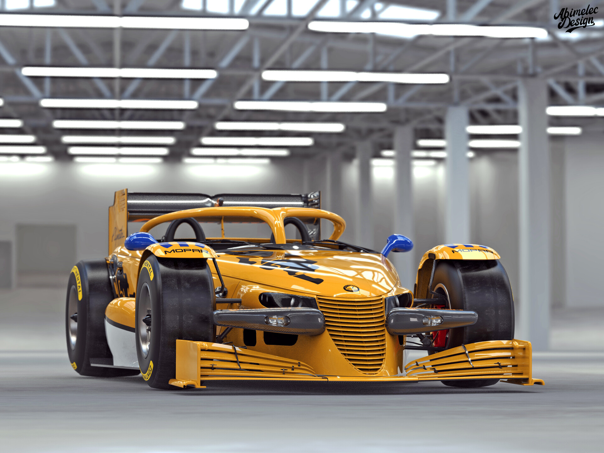 F1 Car Edition, Plymouth Prowler Wallpaper, 1920x1440 HD Desktop