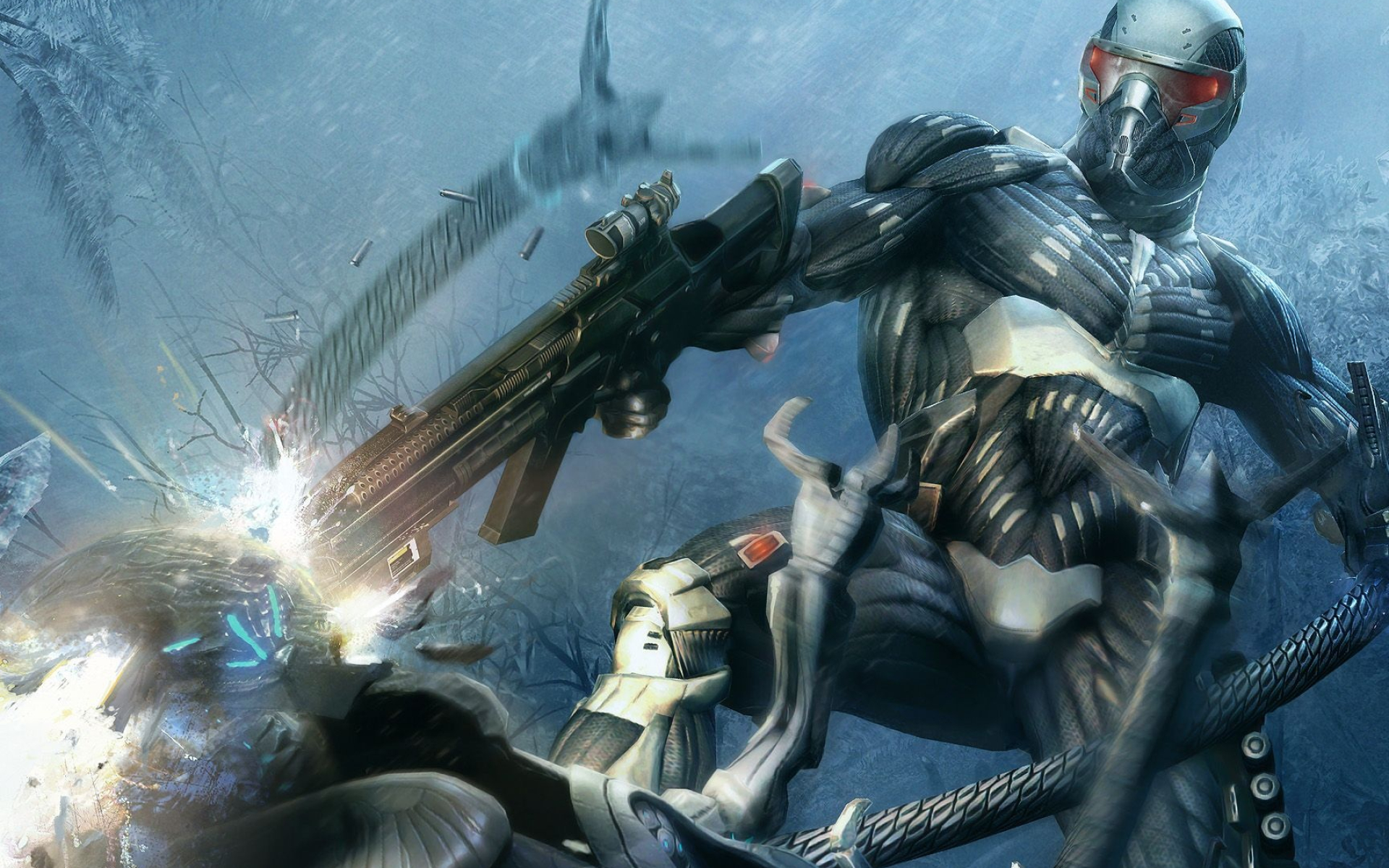 Crysis, Video game series, Crysis game, Robot wallpaper, 1920x1200 HD Desktop