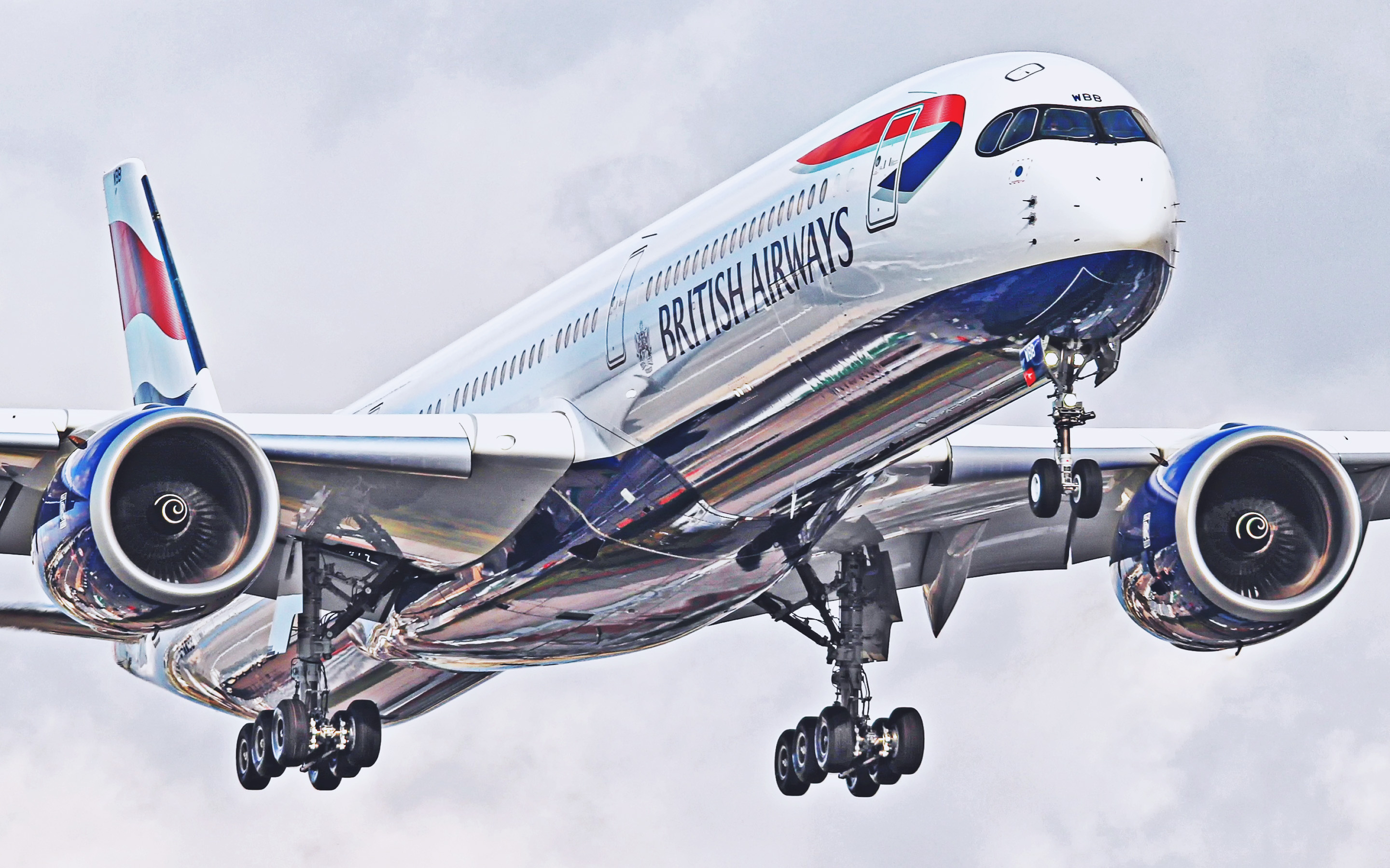 British Airways, Airbus Wallpaper, 2880x1800 HD Desktop