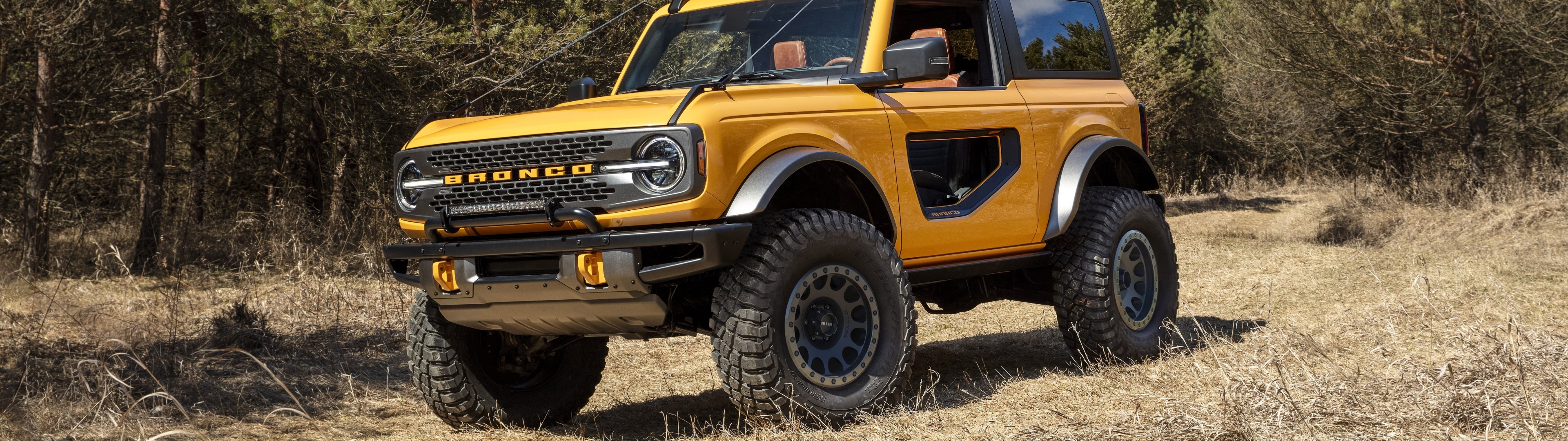 Ford Bronco Sport, 2021 Model, 4K HD Wallpapers, High-performance Vehicle, 3840x1080 Dual Screen Desktop