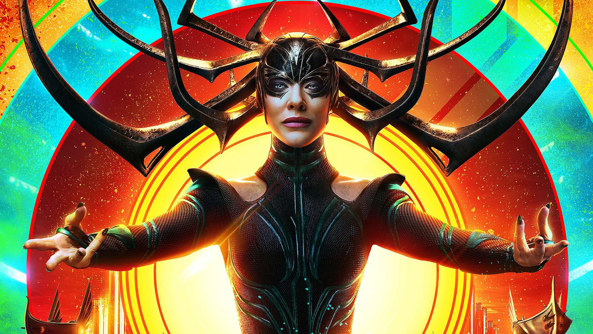 Hela, Cate Blanchett, Marvel Comics, Wallpaper, 1920x1080 Full HD Desktop