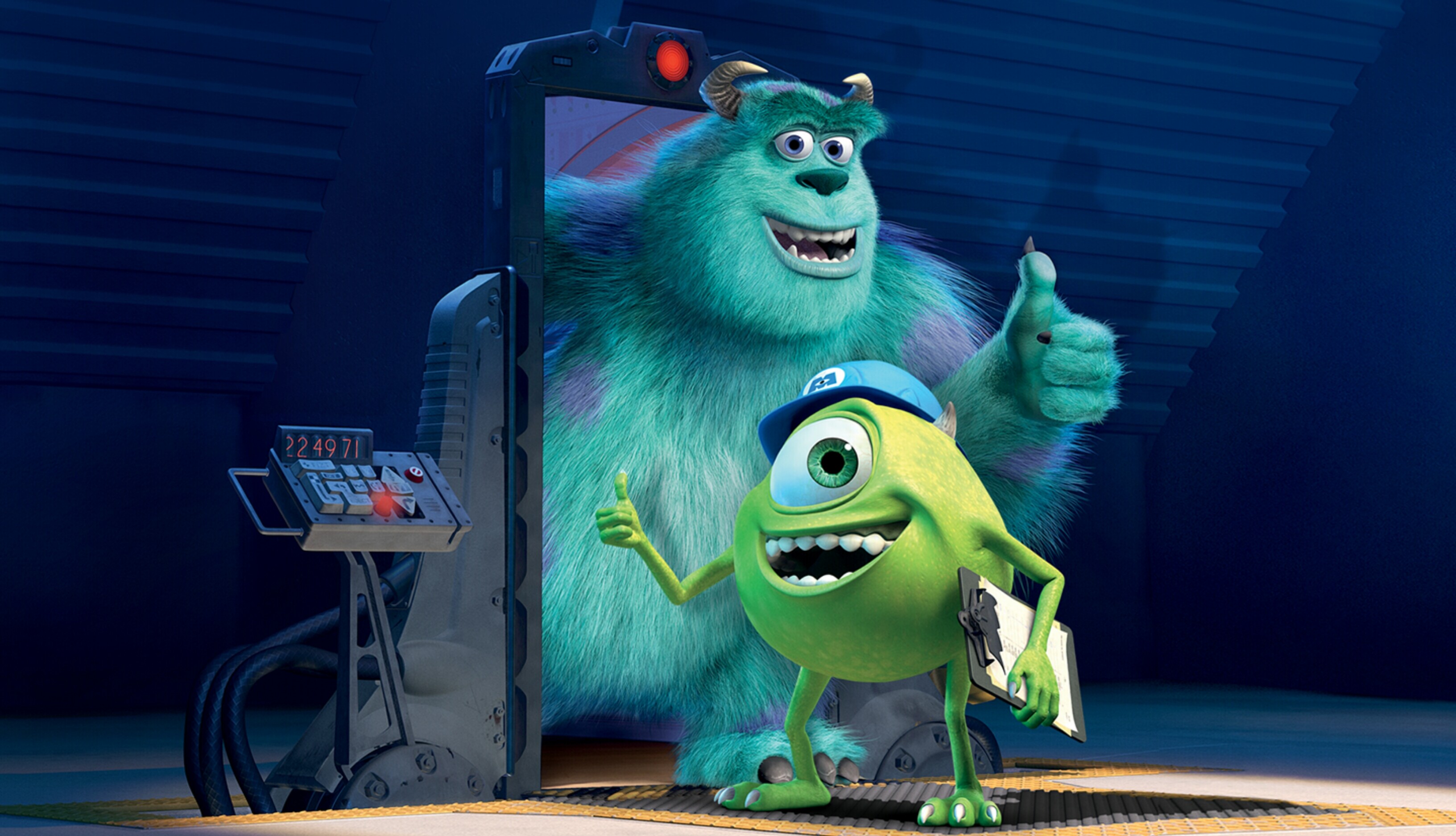 Sulley and Mike, Monsters, Inc. Wallpaper, 3270x1880 HD Desktop