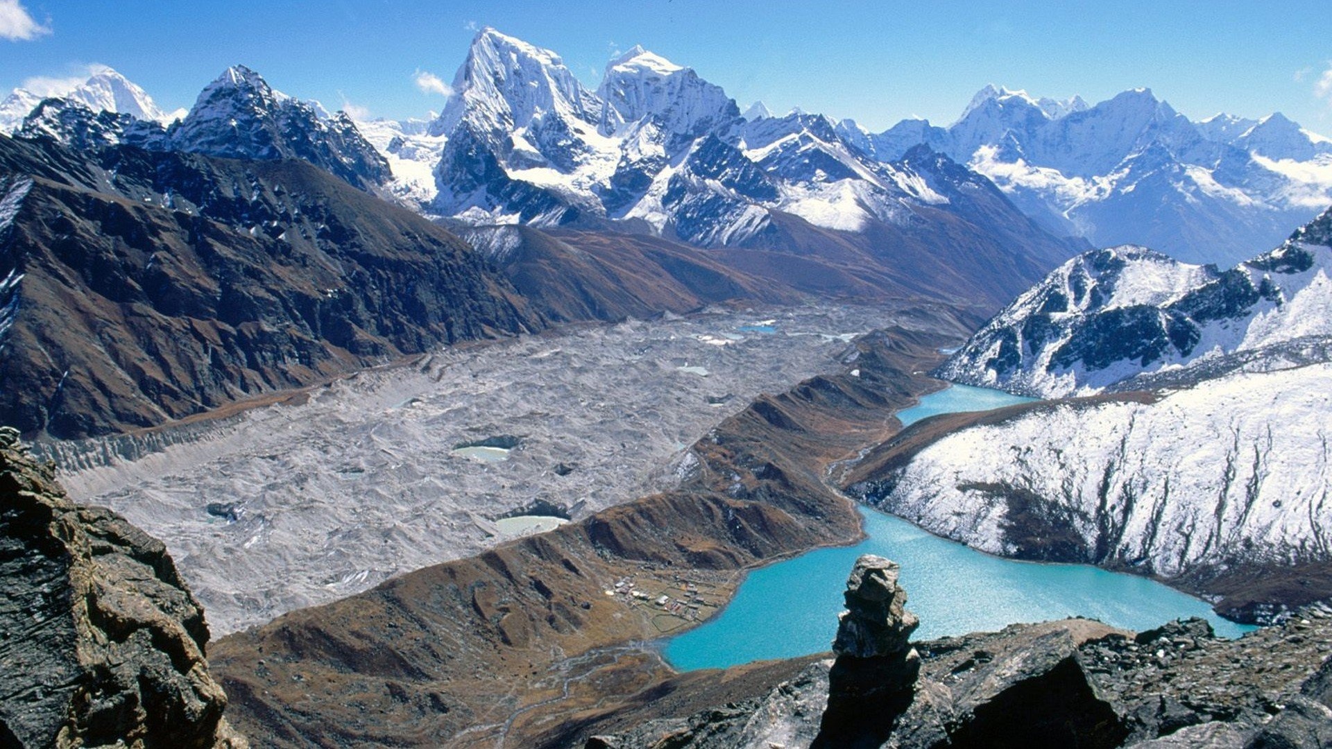 Gokyo Lakes, Nepal Wallpaper, 1920x1080 Full HD Desktop