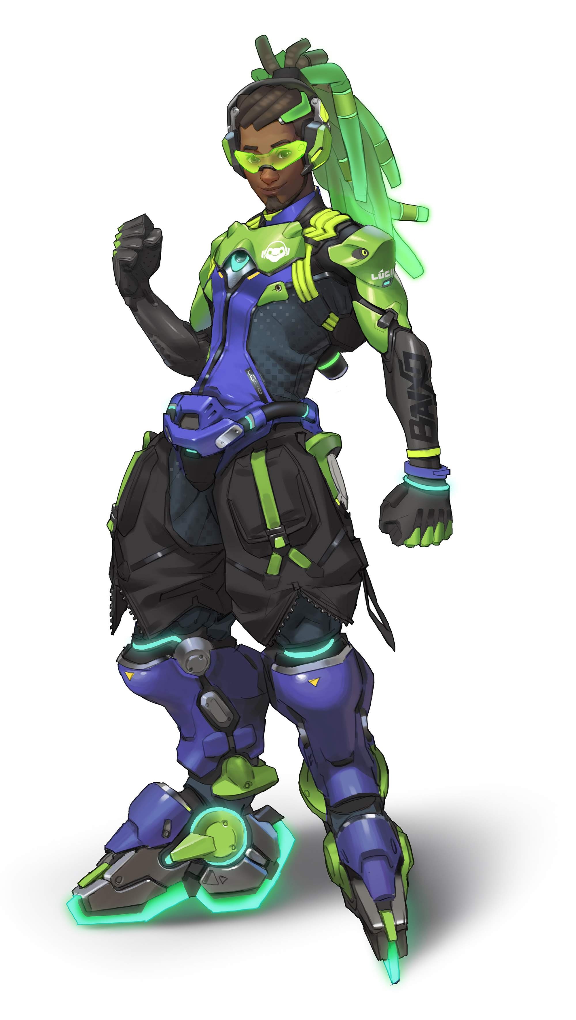 Overwatch concept art, Lucio's design, Overwatch 2, Gaming, 2000x3550 HD Phone