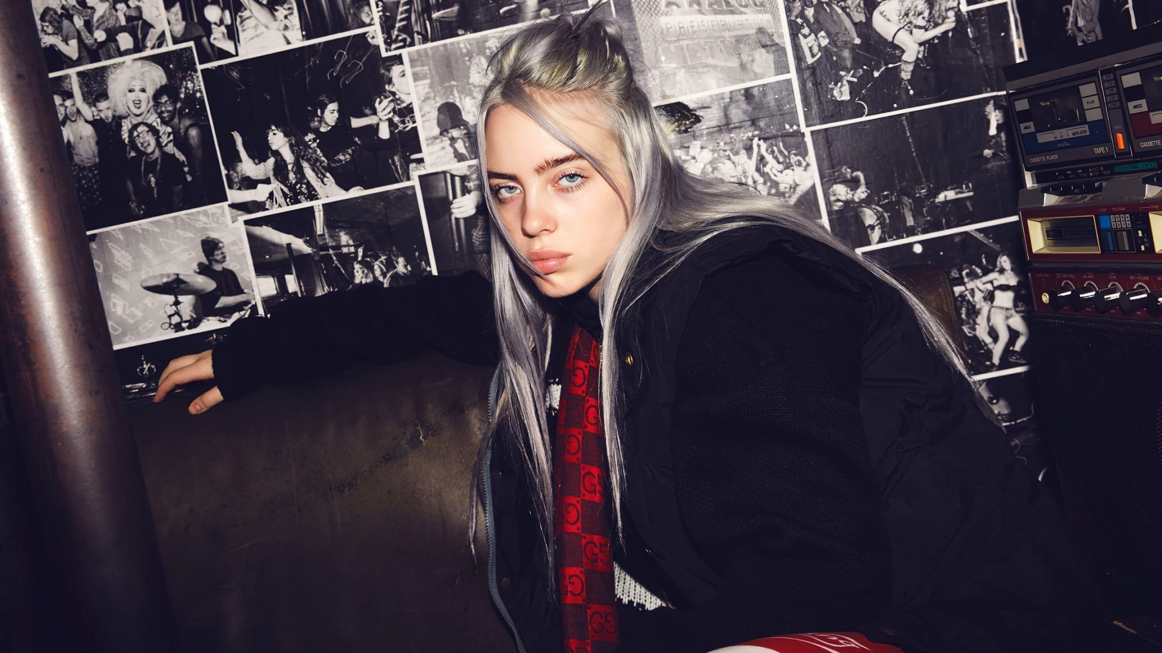 Billie Eilish, Wallpaper, 4K HD, Mocah, 3840x2160 4K Desktop