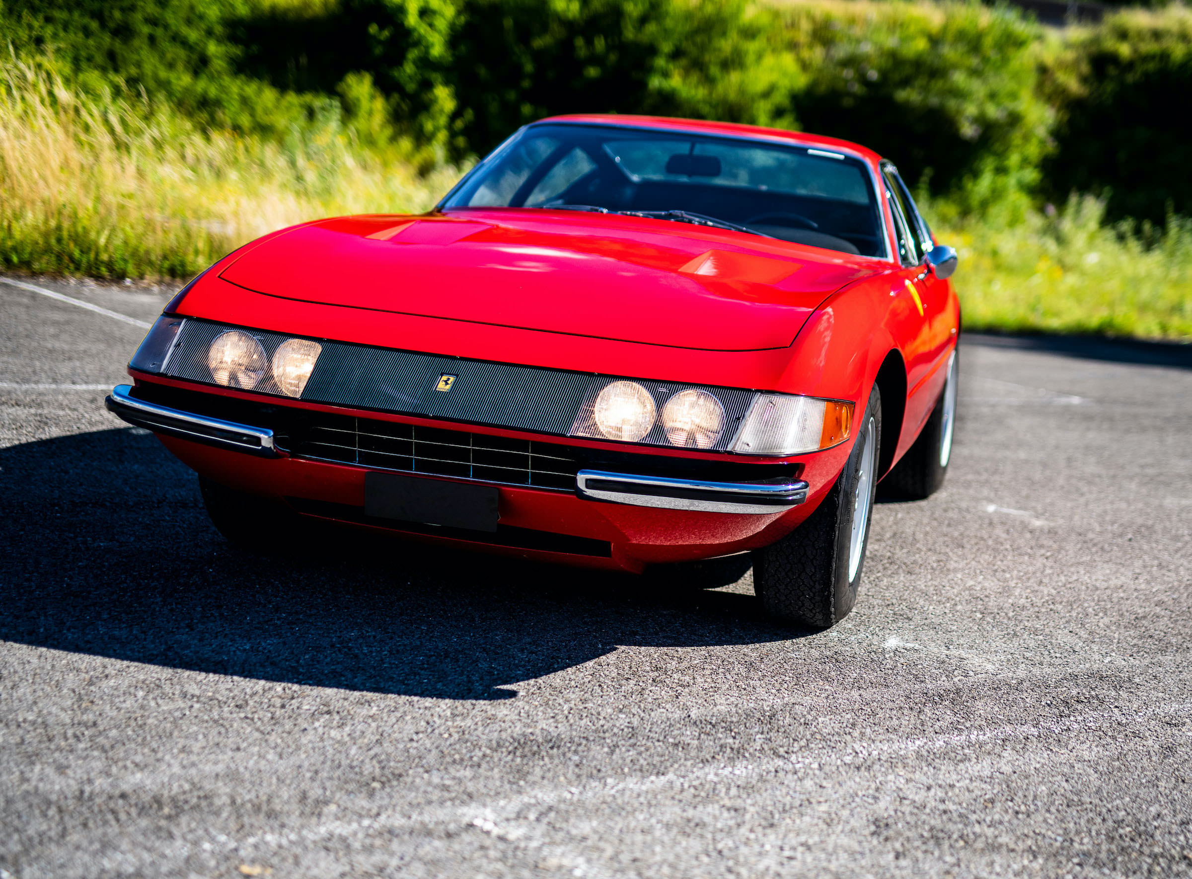 Ferrari Daytona, Production car, 1968, Fastest, 2400x1770 HD Desktop