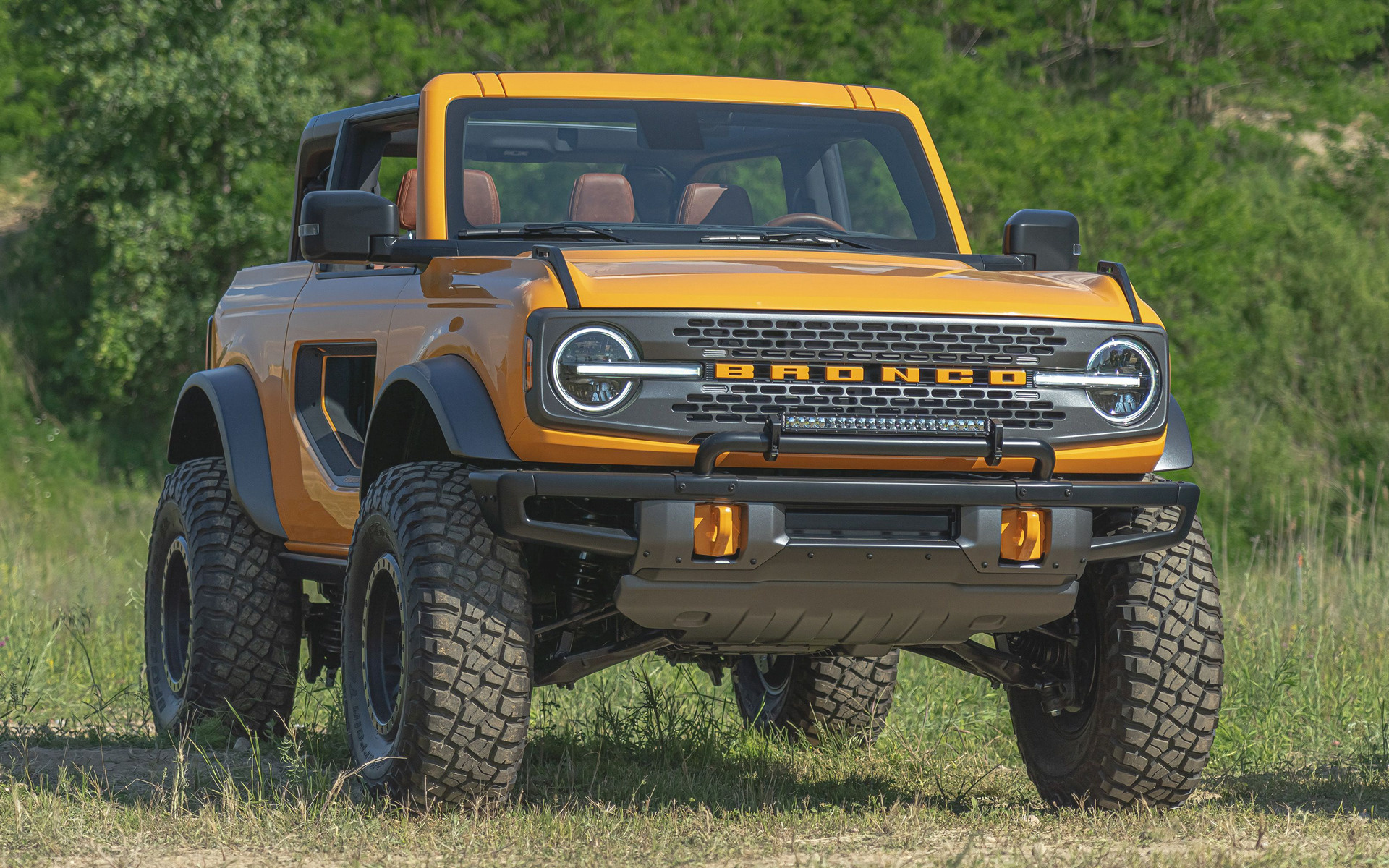 Bronco Front View, Ford Bronco Wallpaper, 1920x1200 HD Desktop