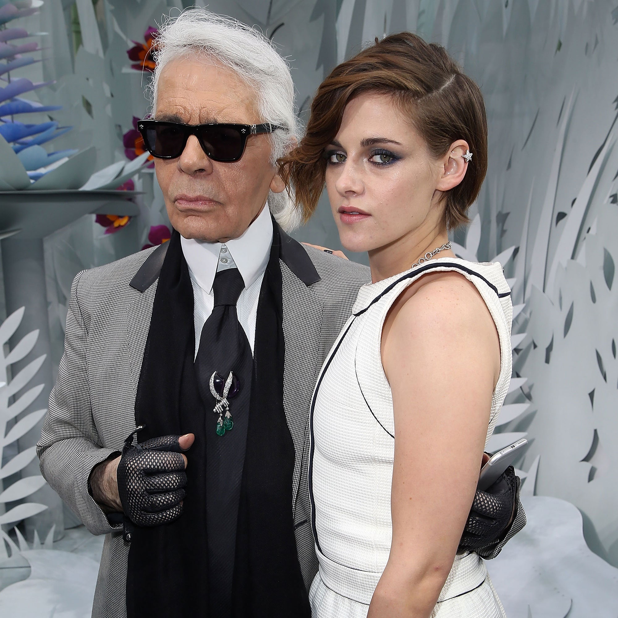 Karl Lagerfeld, Kristen Stewart interview, Close relationship, 2000x2000 HD Phone