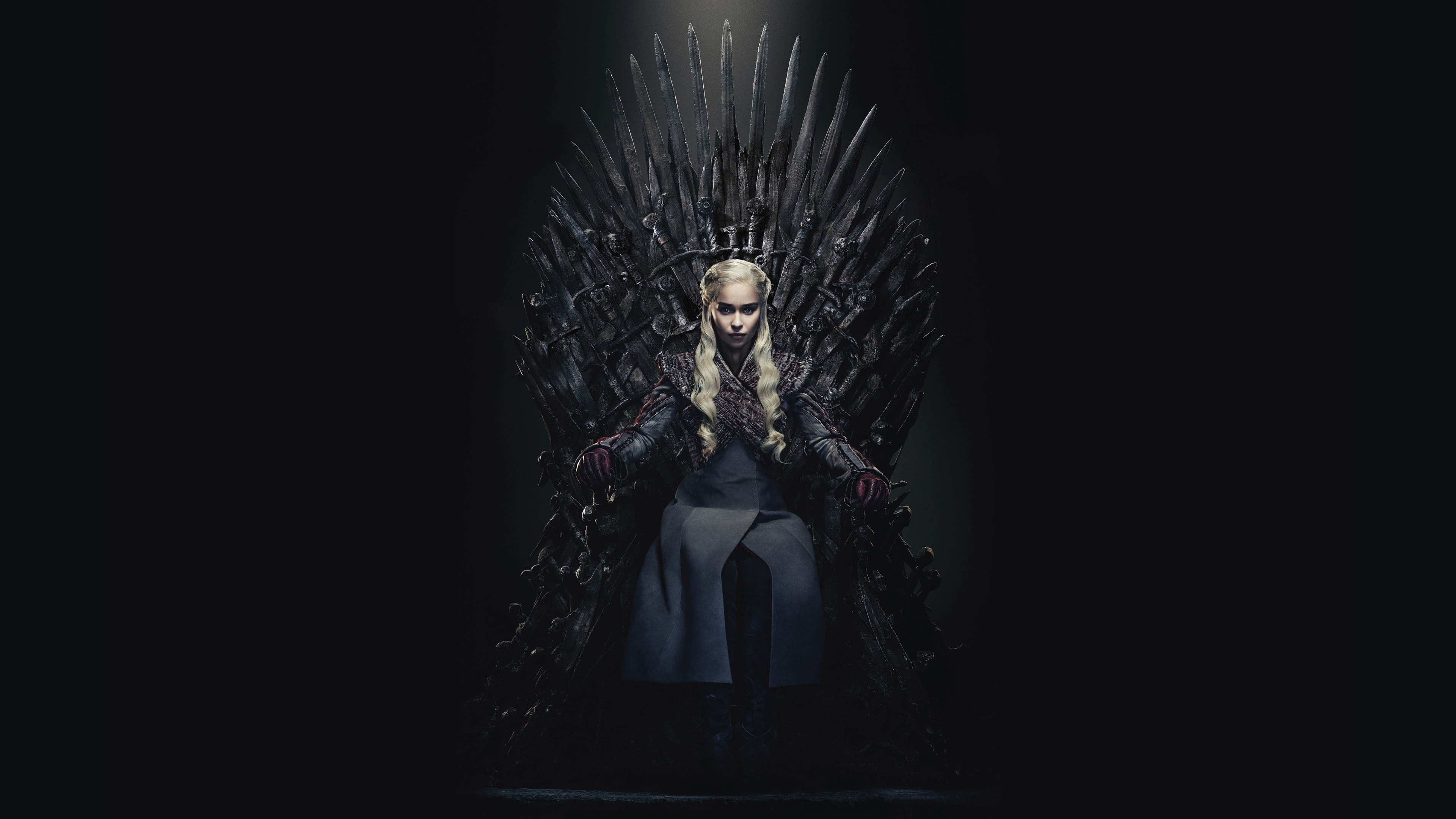 Daenerys, Iron Throne Wallpaper, 3840x2160 4K Desktop