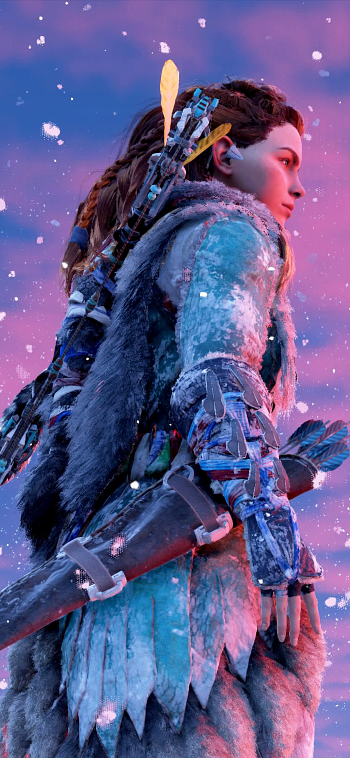 4K iPhone wallpapers, Aloy's journey, High-definition gaming, Gaming enthusiasts, 1130x2440 HD Phone