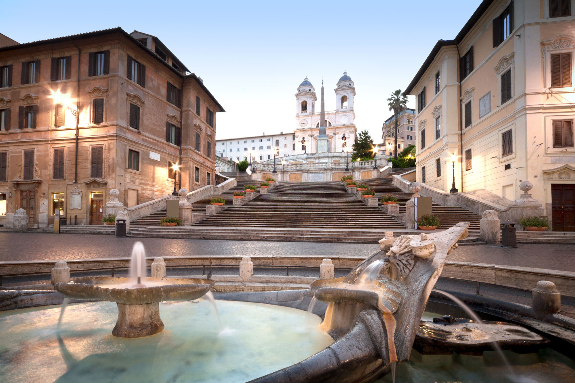 Spanish Steps, Five-star luxury, Hotel de Russie, Rome's finest, 2000x1340 HD Desktop