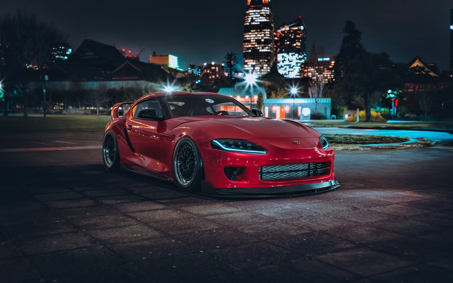 Tuning, Toyota GR Supra Wallpaper, 1920x1200 HD Desktop