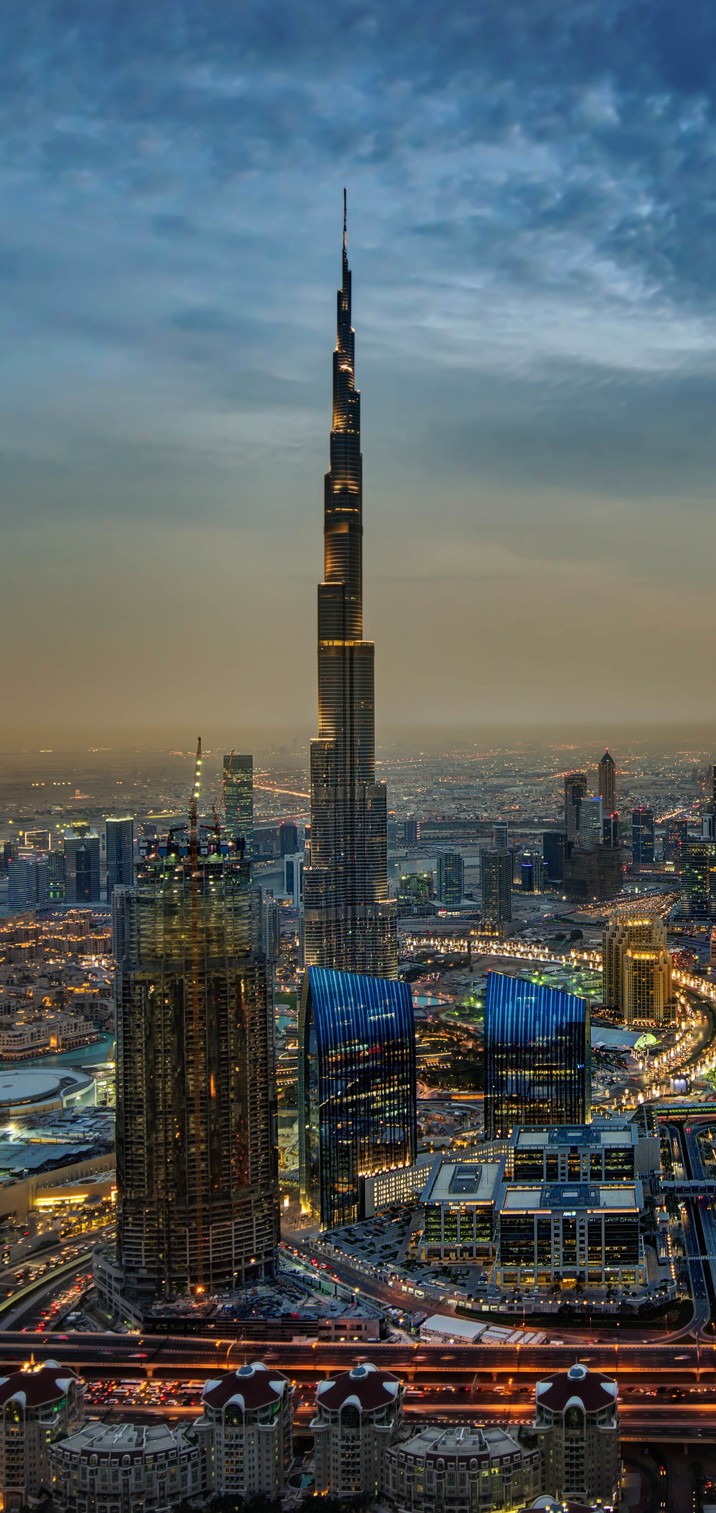 United Arab Emirates travels, Dubai cityscape, 1440x3040 HD Phone