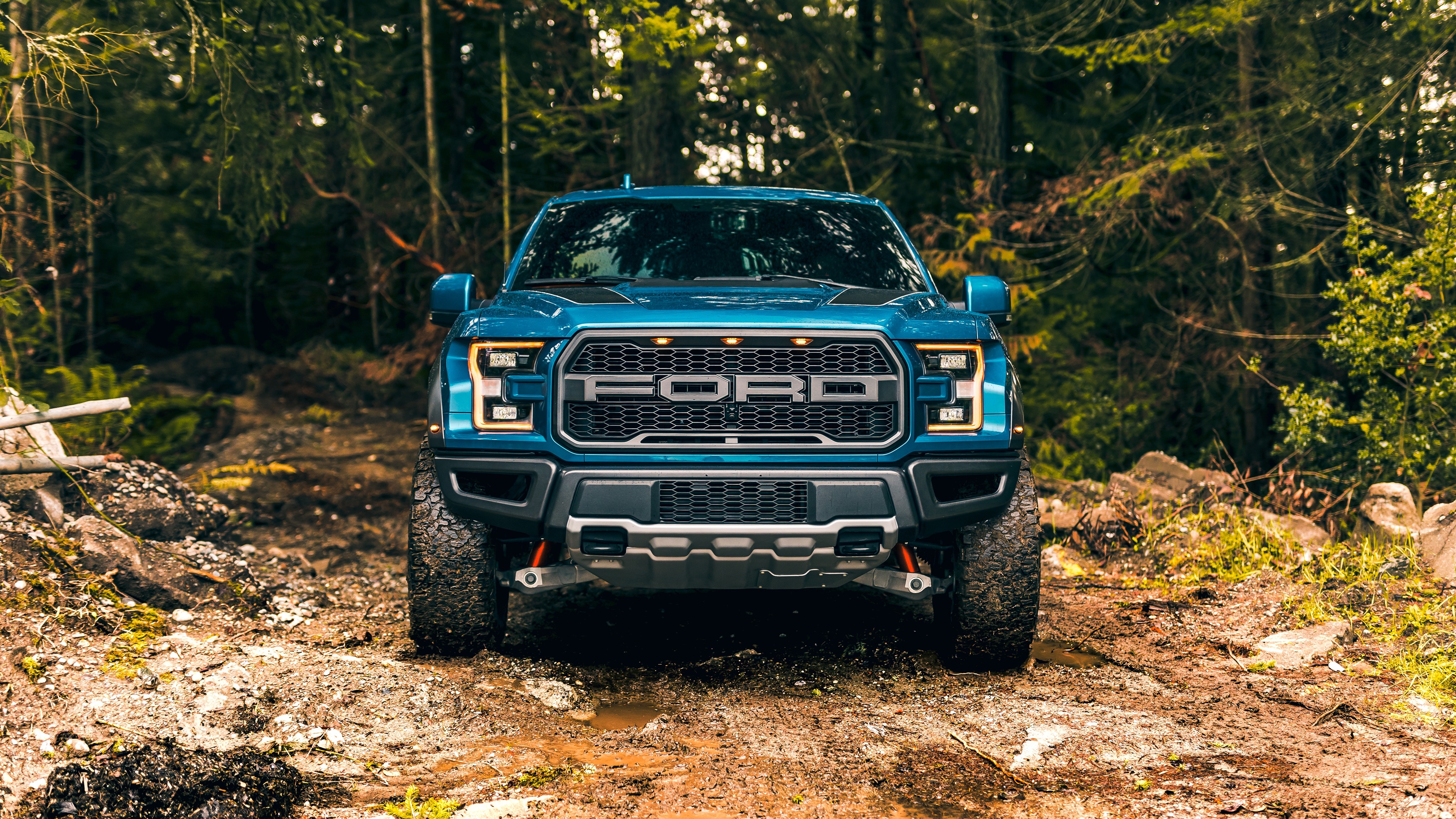 Pickup F-150 Raptor, Ford Pickup Wallpaper, 3840x2160 4K Desktop