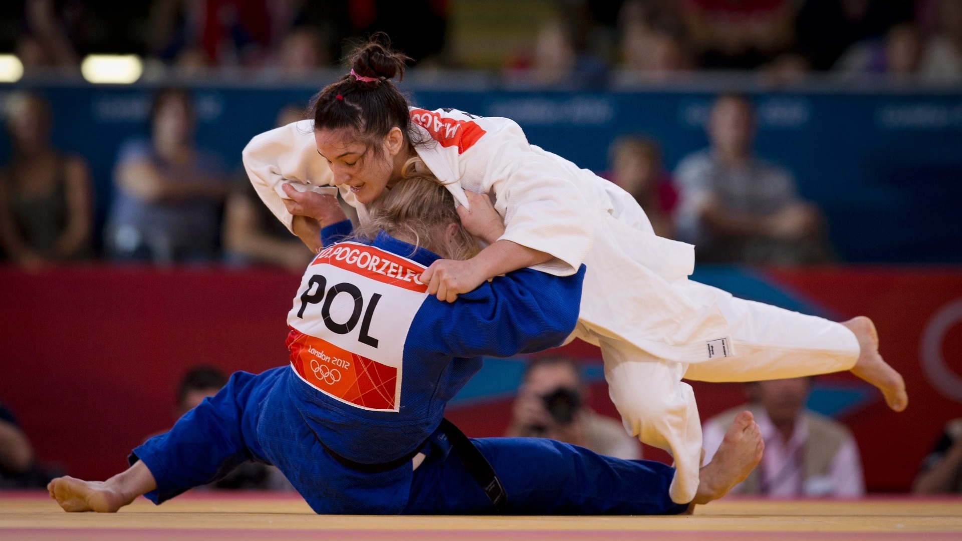 Daria Pogorzelec vs Abigel Joo, Judo Wallpaper, 1920x1080 Full HD Desktop