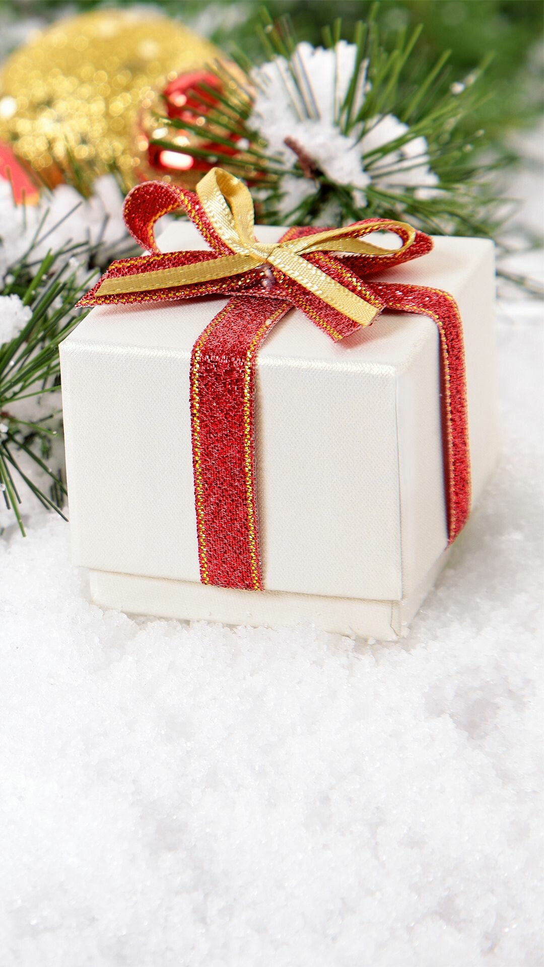 Glittering Christmas gifts, Holiday cheer, Festive surprises, Joyous celebrations, 1080x1920 Full HD Phone