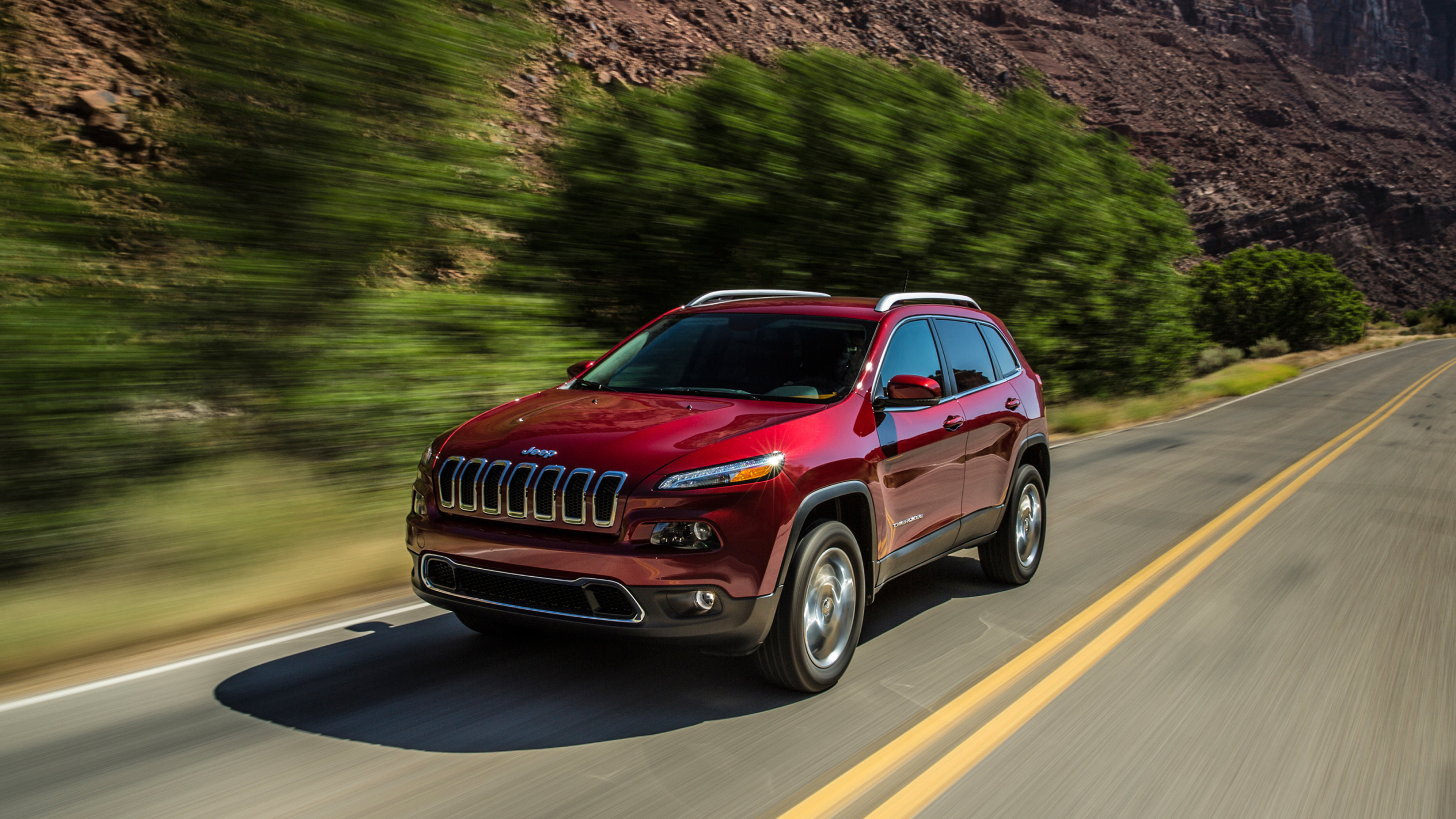 Jeep Cherokee, Limited 2014, SUV, Adventure, 3840x2160 4K Desktop